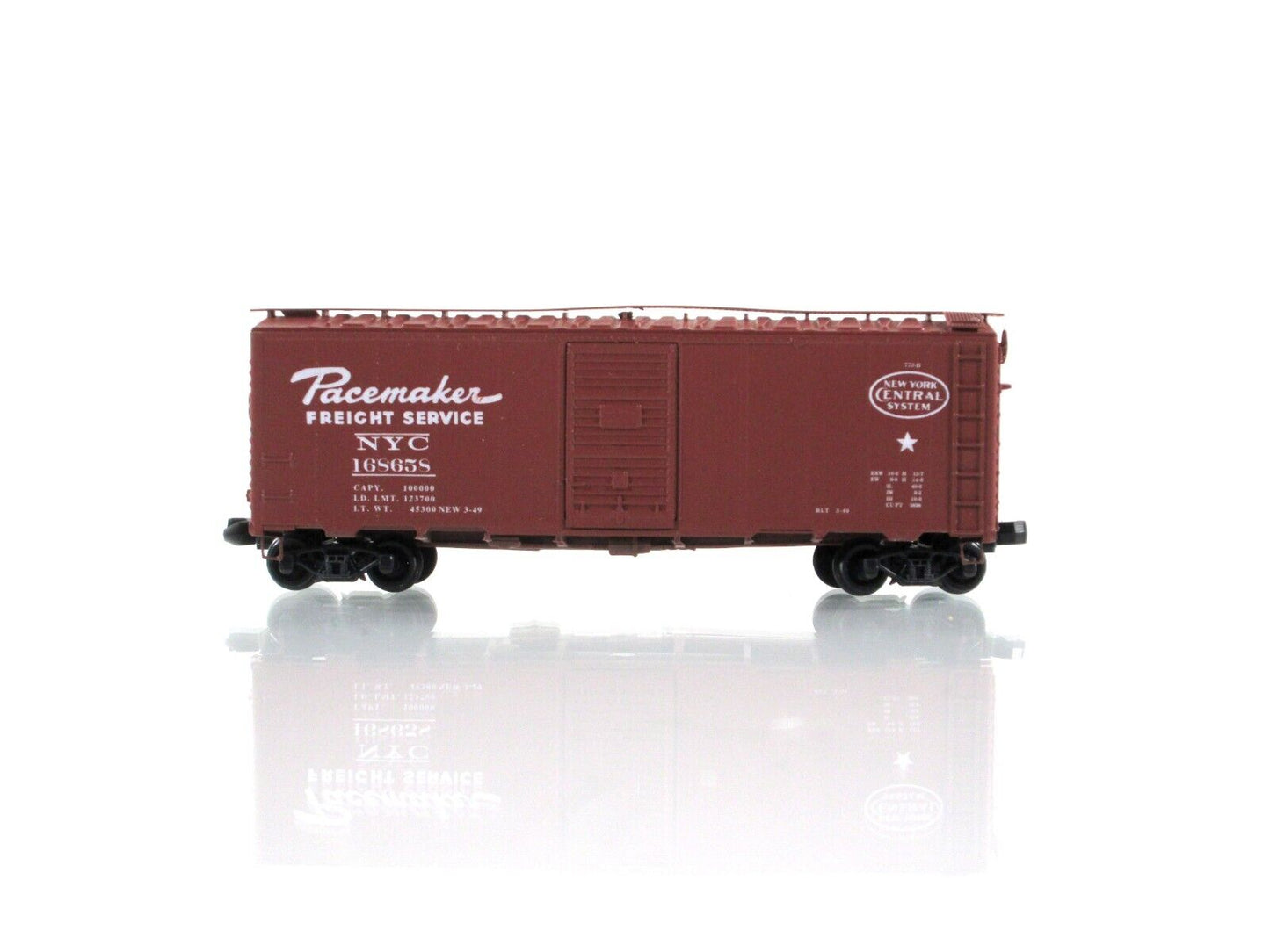 N Scale NEW YORK CENTRAL SYSTEM Set #5422, 168000, 168317, 168658 - DELUXE 14020