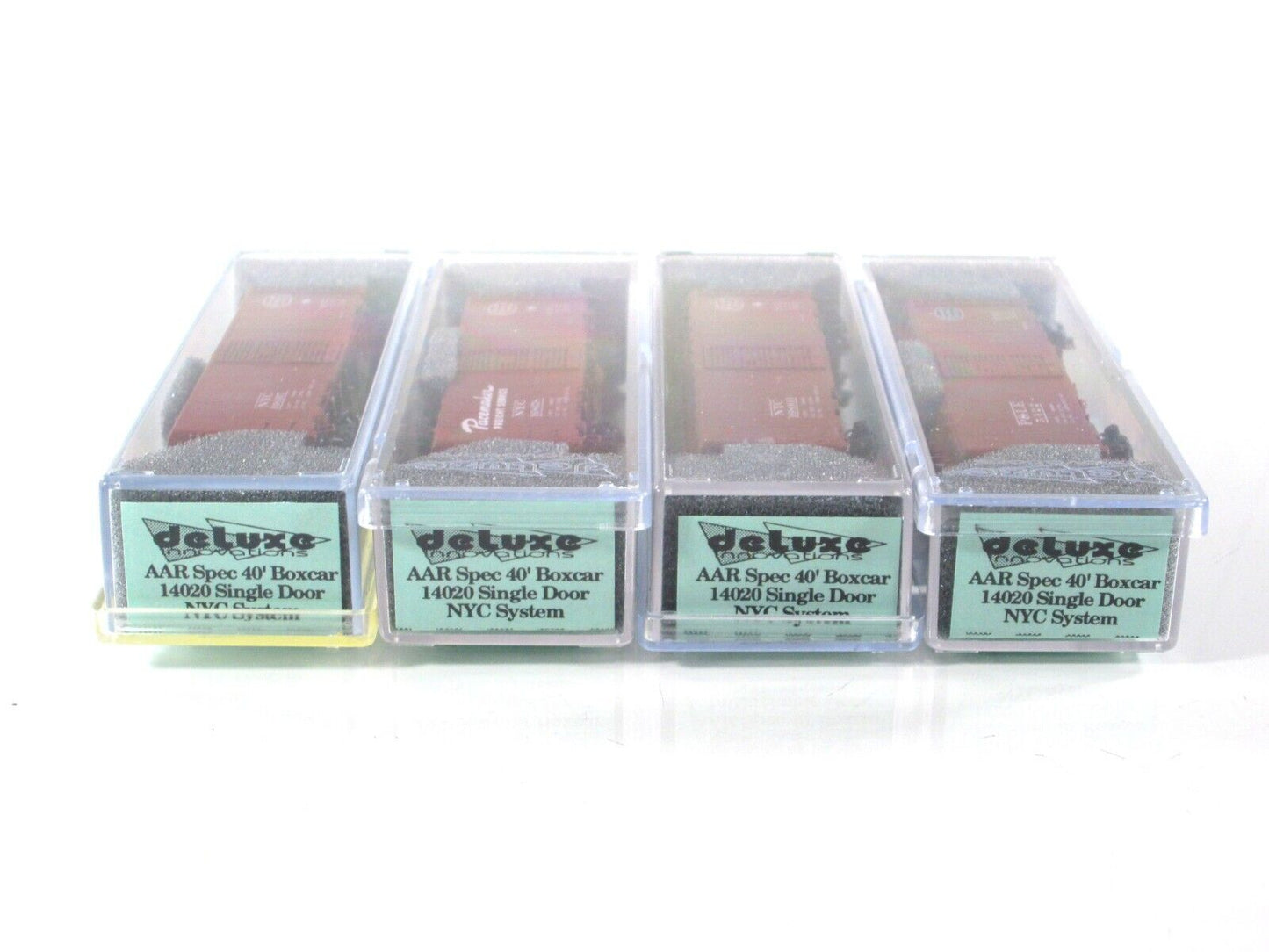 N Scale NEW YORK CENTRAL SYSTEM Set #5422, 168000, 168317, 168658 - DELUXE 14020