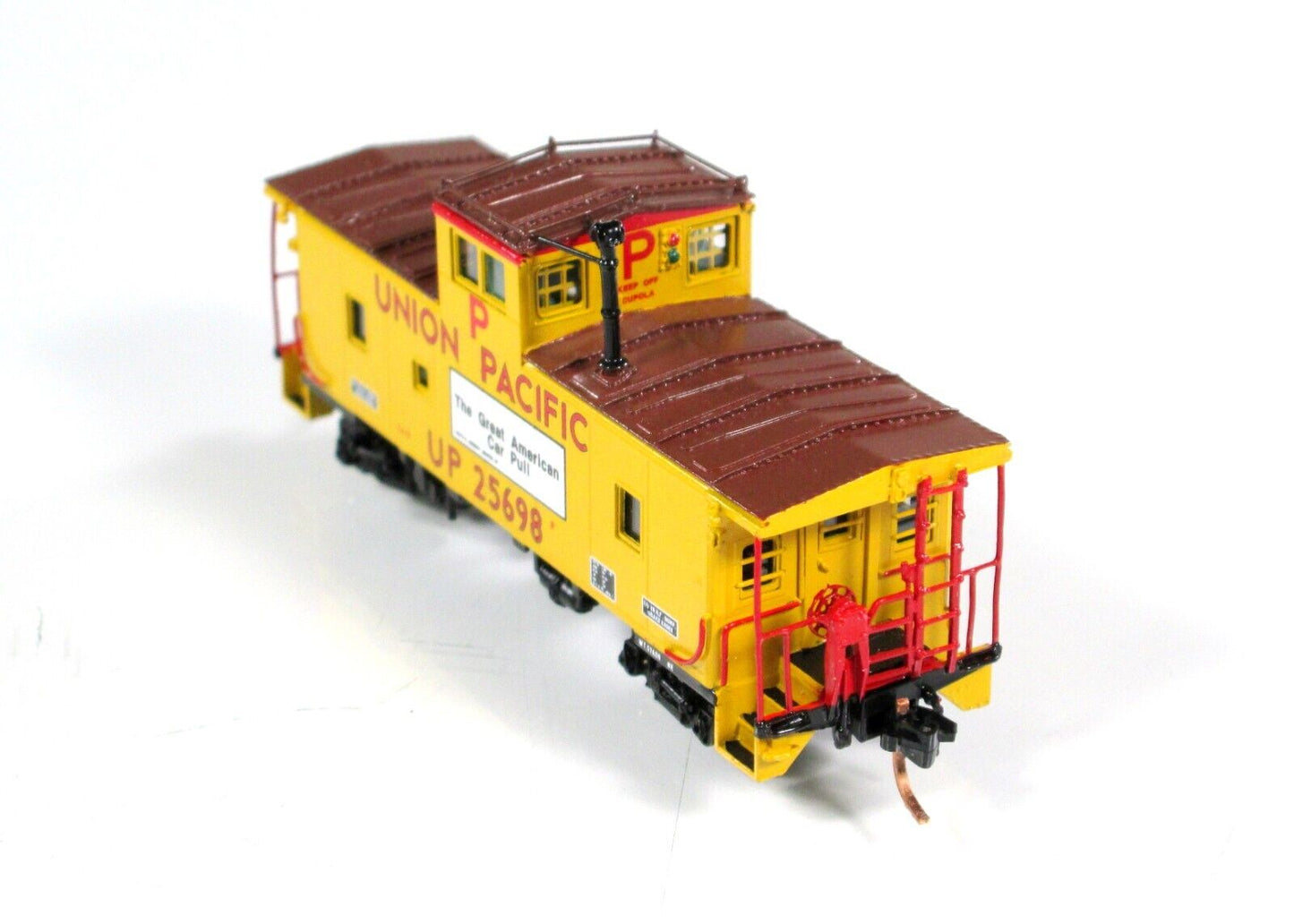 N Scale BRASS ***UNION PACIFIC*** CA-9 Cupola Caboose #25698 -- Overland / Daeki