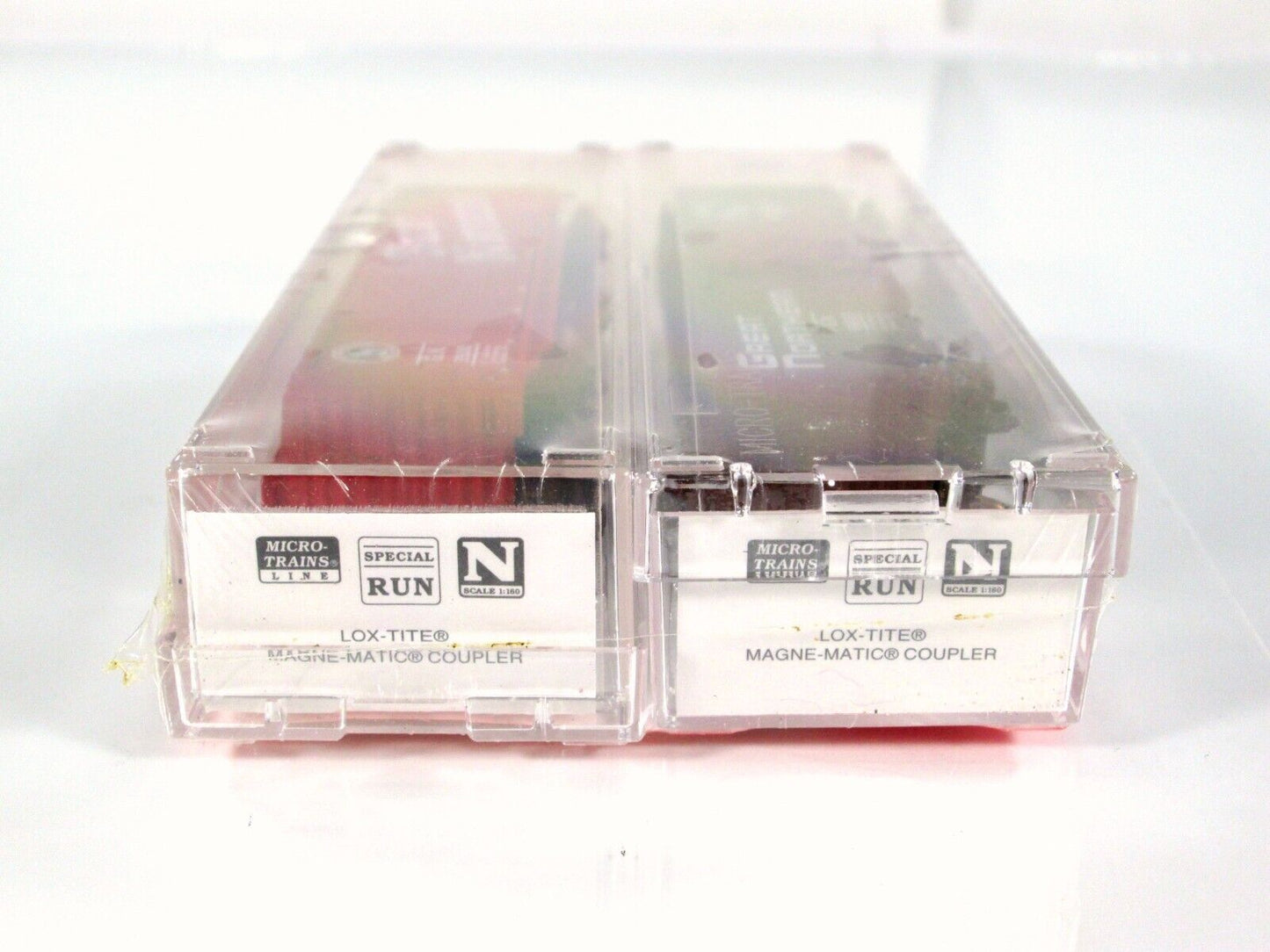 N Scale GREAT NORTHERN *Circus* Box Car 2-pack #3500, 18626 Micro Trains Special