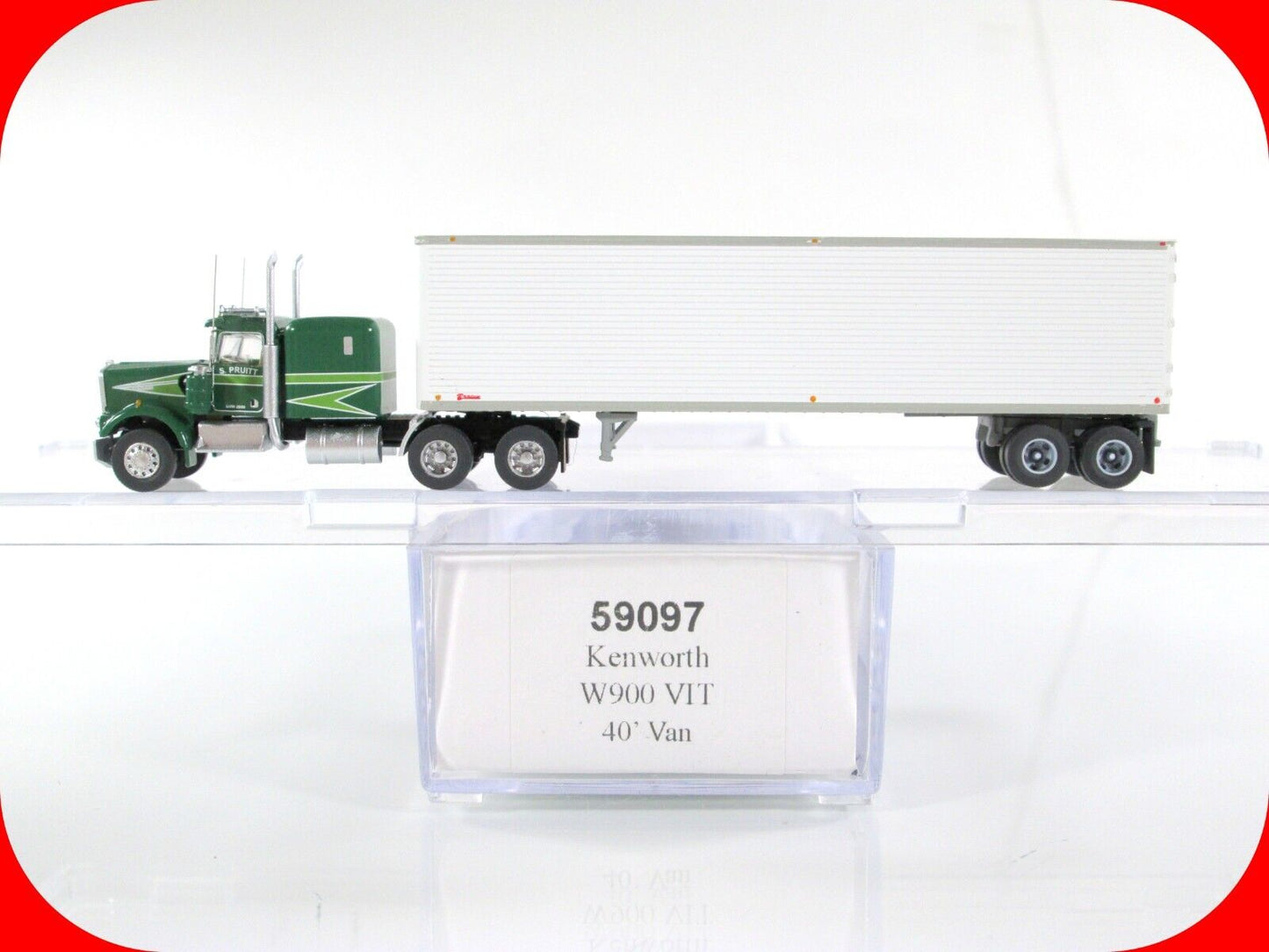 N Scale KENWORTH **Movin' On Movie** W900 VIT Tractor, Trailer - Trainworx 59097