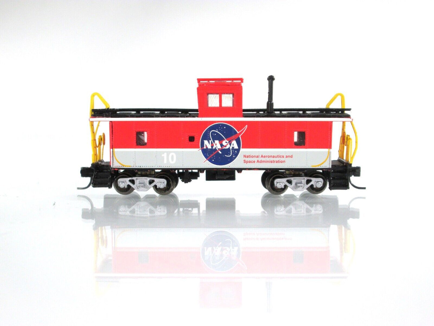 N Scale NASA Steel Cupola Caboose #10 -- Intermountain Special Run NSE INT 12-27