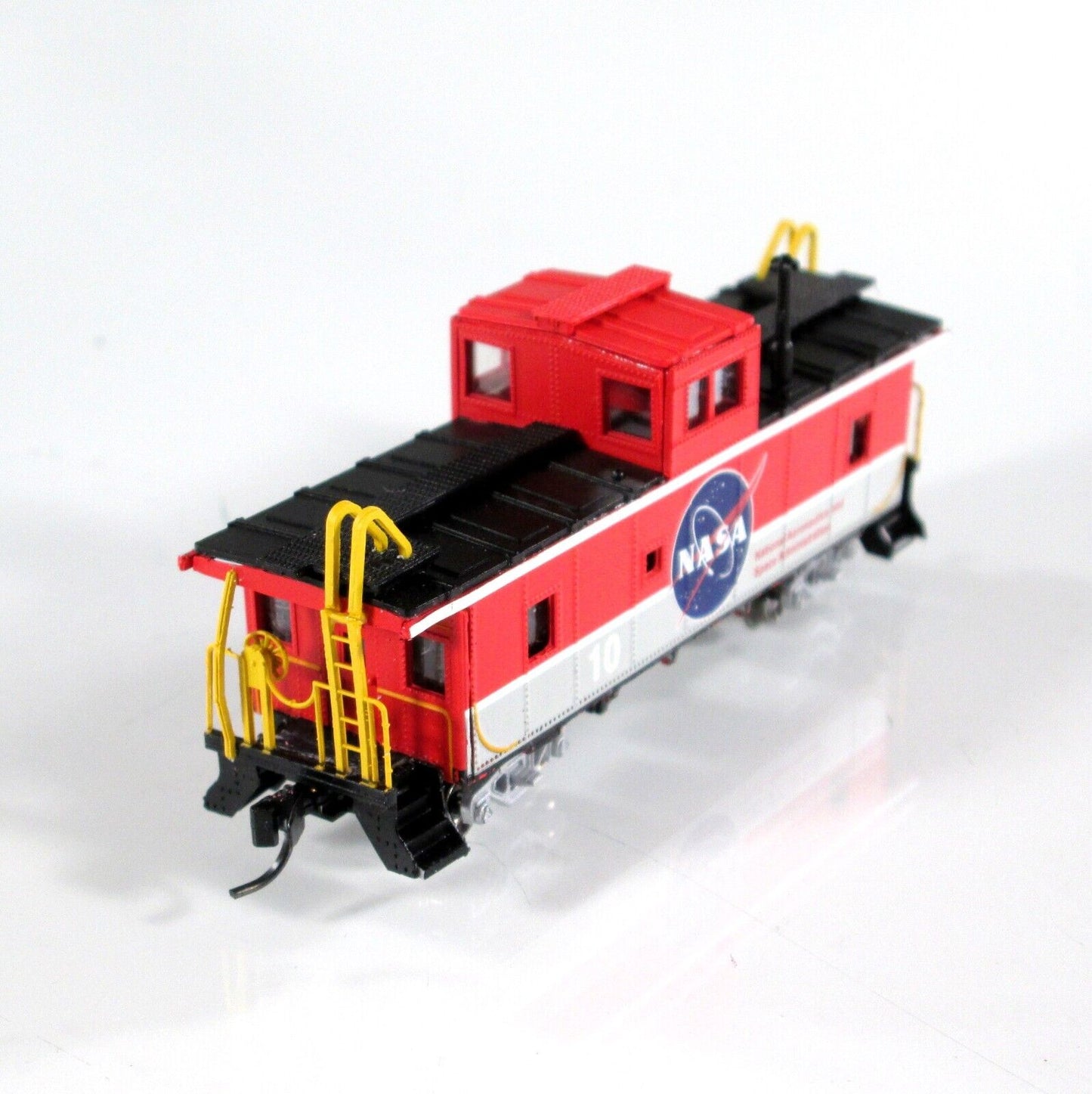 N Scale NASA Steel Cupola Caboose #10 -- Intermountain Special Run NSE INT 12-27