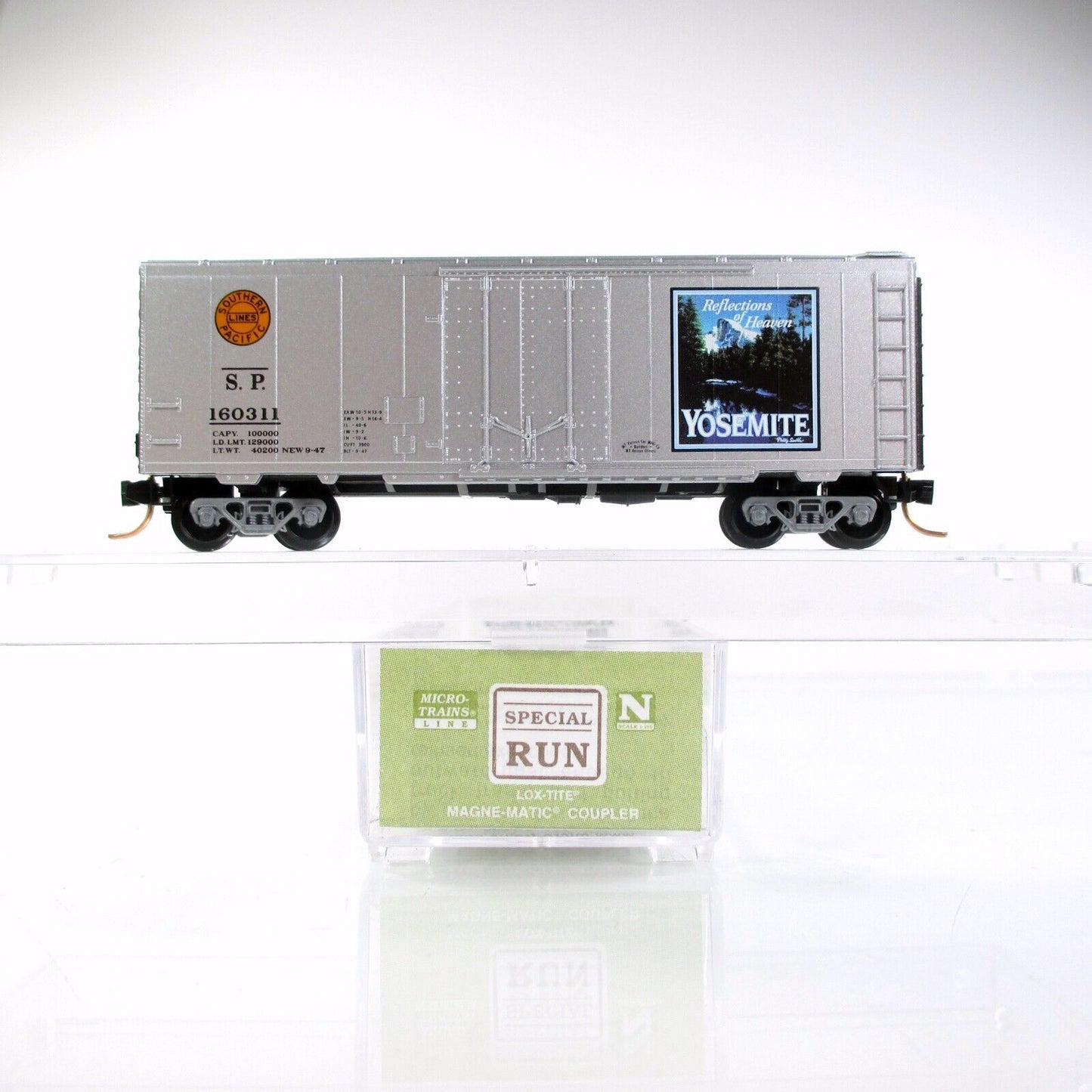 N Scale **YOSEMITE** National Park, SP 160311 -Micro Trains, Lowell Smith *RARE