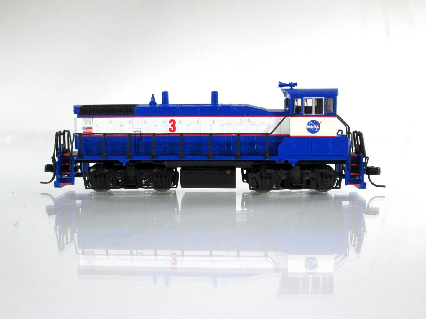 N Scale NASA Railroad Diesel Locomotive Switcher #3 -Atlas Special NSE ATL 15-20