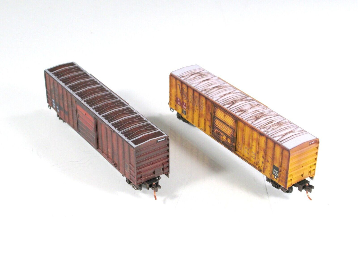 N Scale **HS - HARTFORD & SLOCUMB** Graffiti Box Car Set - Micro Trains 99305370