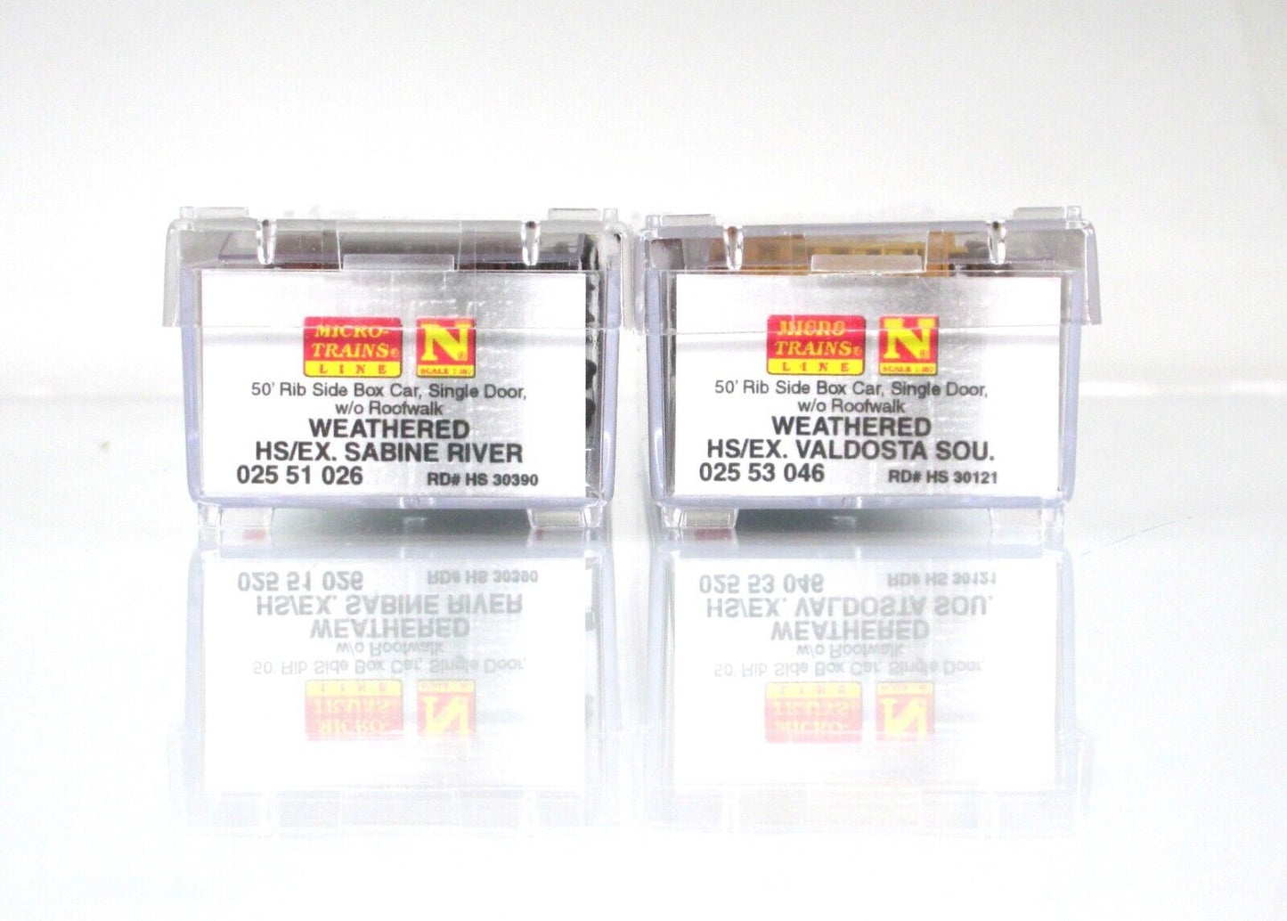 N Scale **HS - HARTFORD & SLOCUMB** Graffiti Box Car Set - Micro Trains 99305370