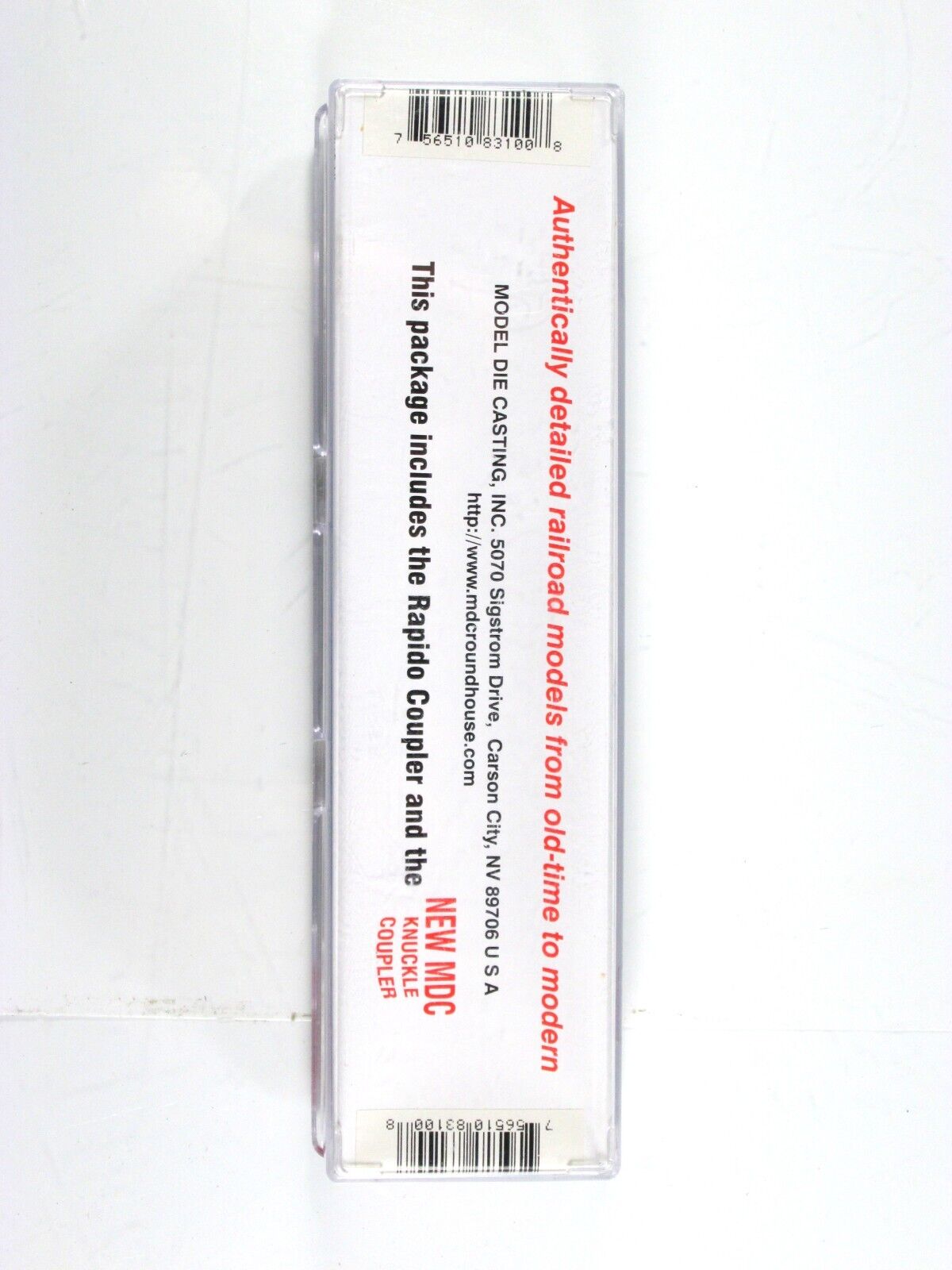 N Scale **ROUTE ROCK (ISLAND)** 50' Weathered Box Car #302124 - Roundhouse 83100