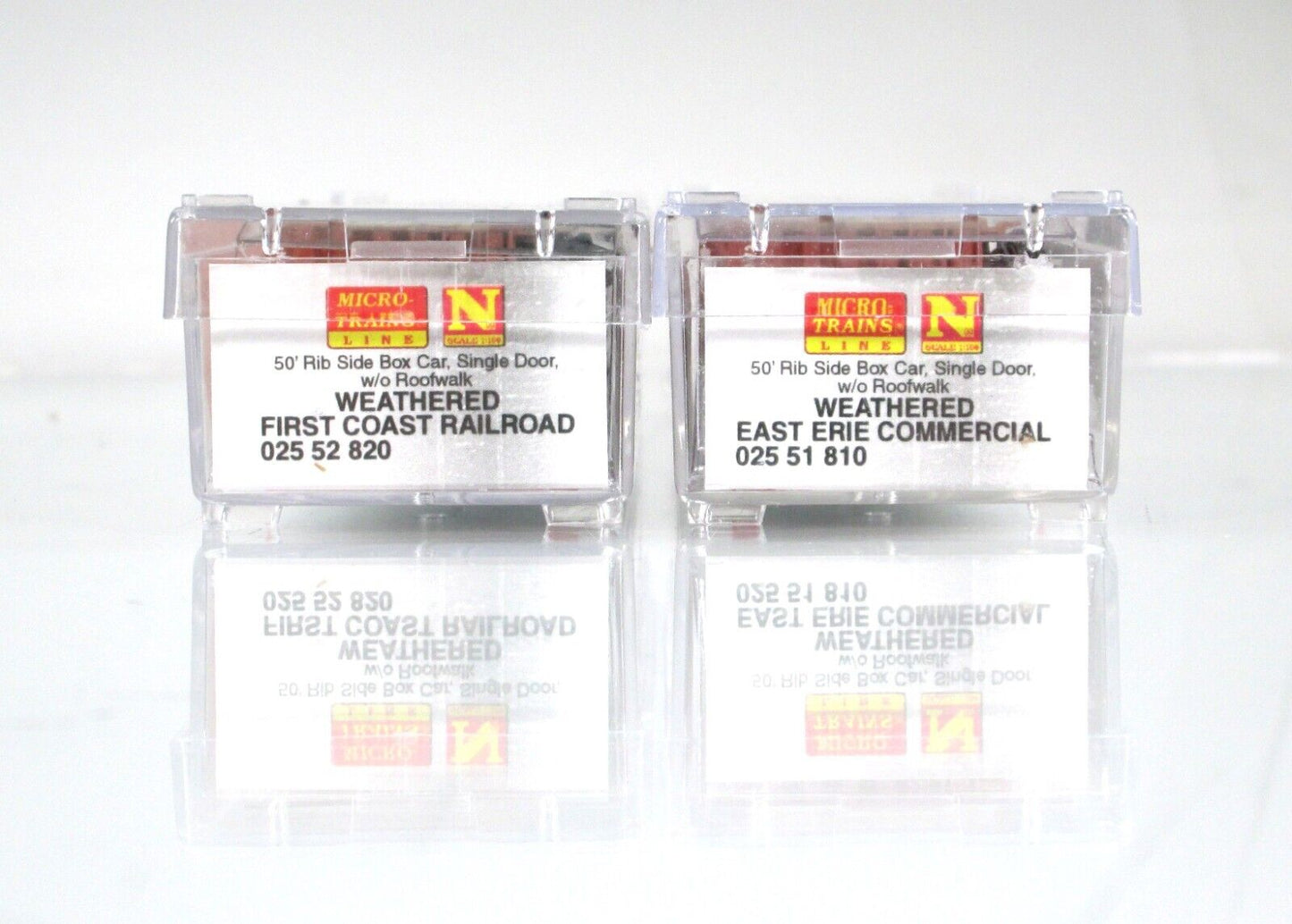 N Scale **CREATION of ADAM** Graffiti Box 2-Car Set -- Micro Trains Special