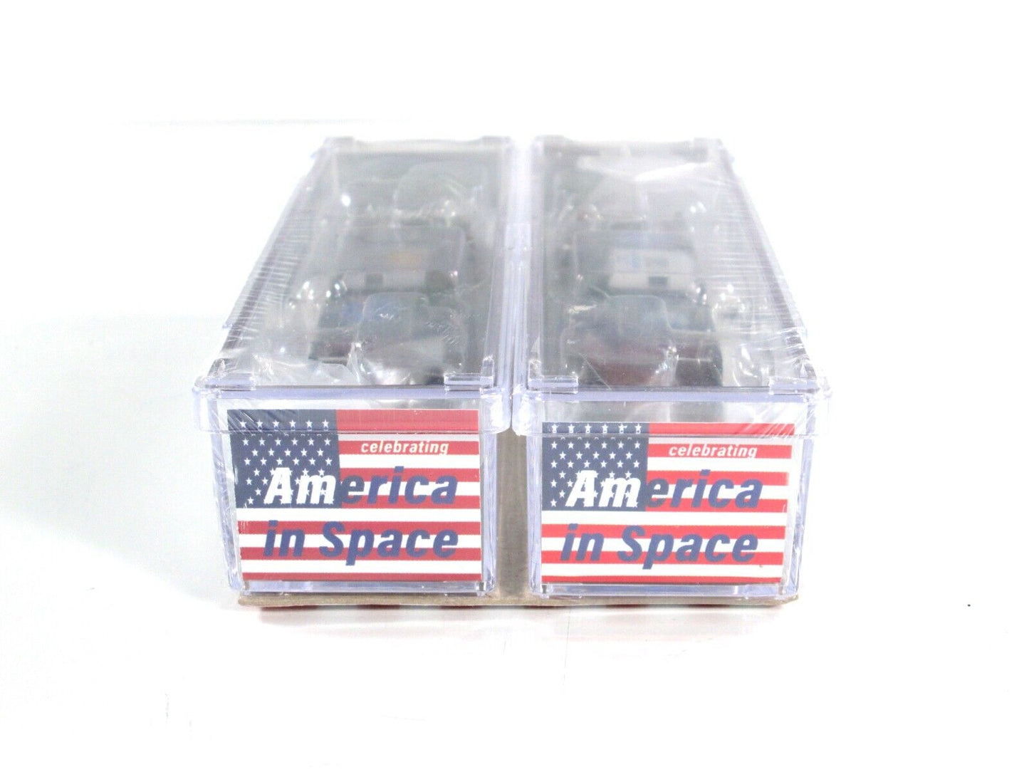 N Scale ***NASA America In Space*** Bay Window Caboose 2-Pack - Bluford ***RARE*