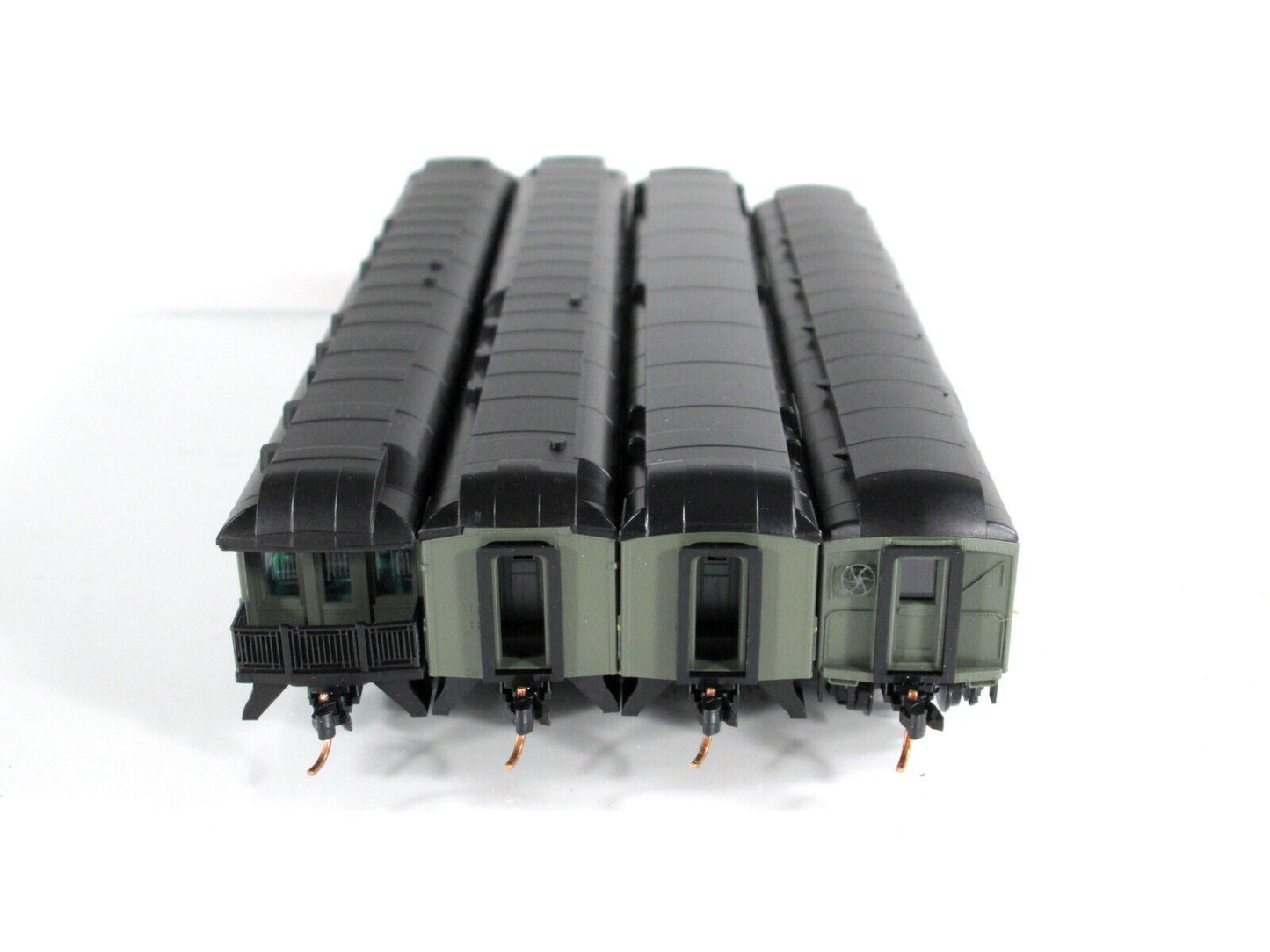 N Scale CANADIAN NATIONAL Heavyweight Passenger Car 4-Pack Set ---- Micro Trains