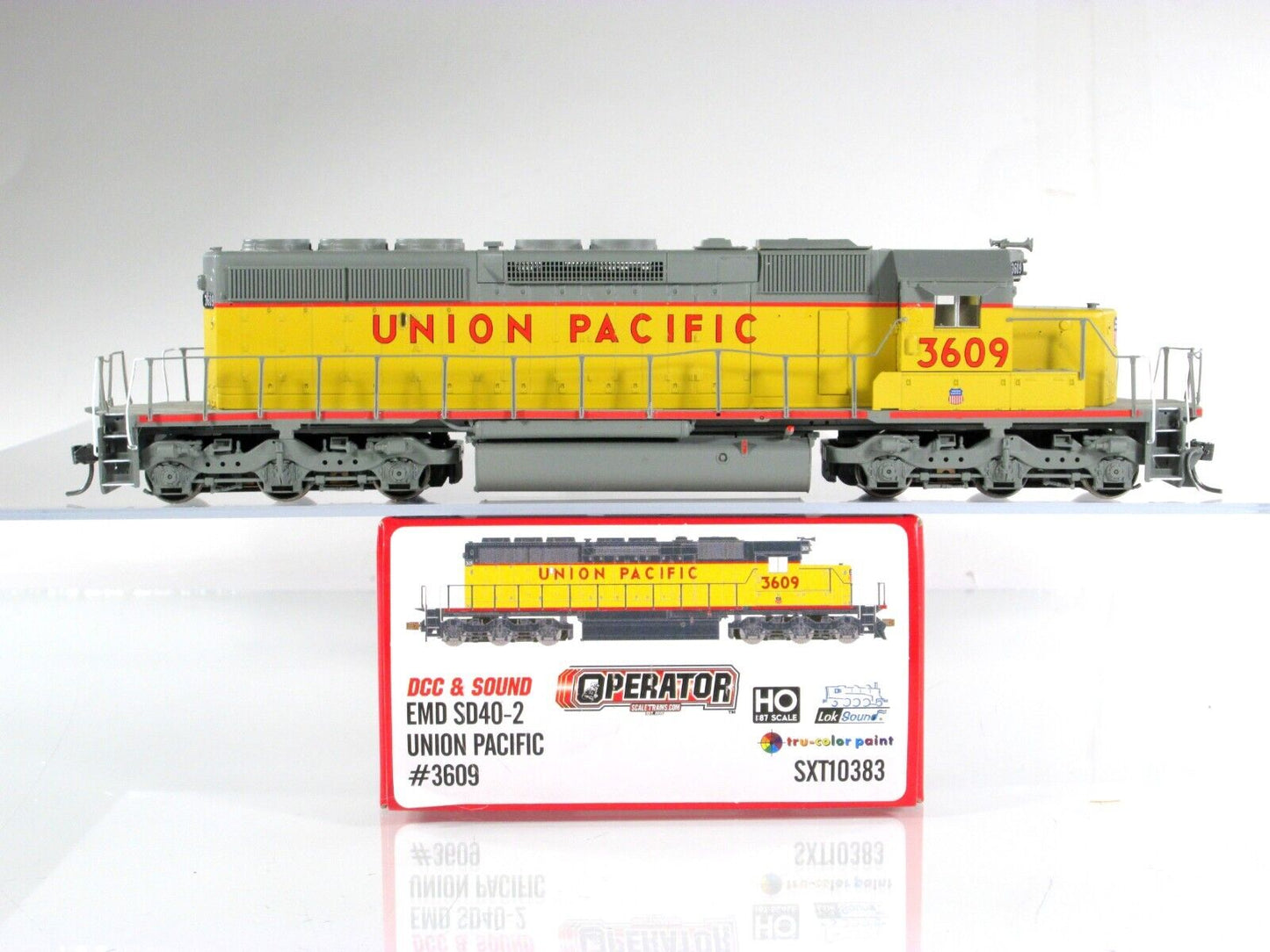 HO Scale UNION PACIFIC SD40-2 Locomotive - UP 3609 -- ScaleTrains - DCC LokSound