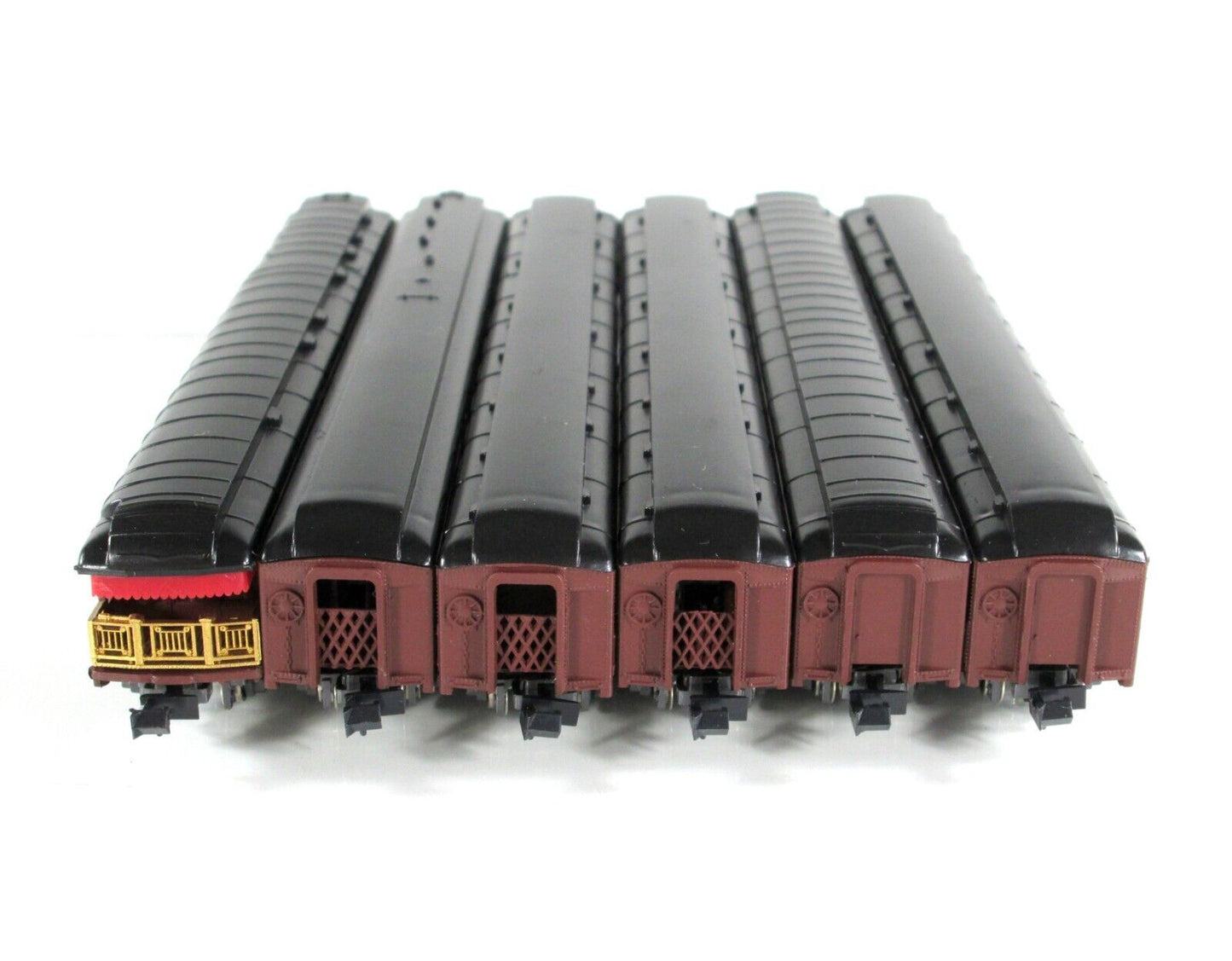 N Scale ***PENNSYLVANIA*** Heavyweight Passenger Car 6-Pack Set - Con-Cor 570002