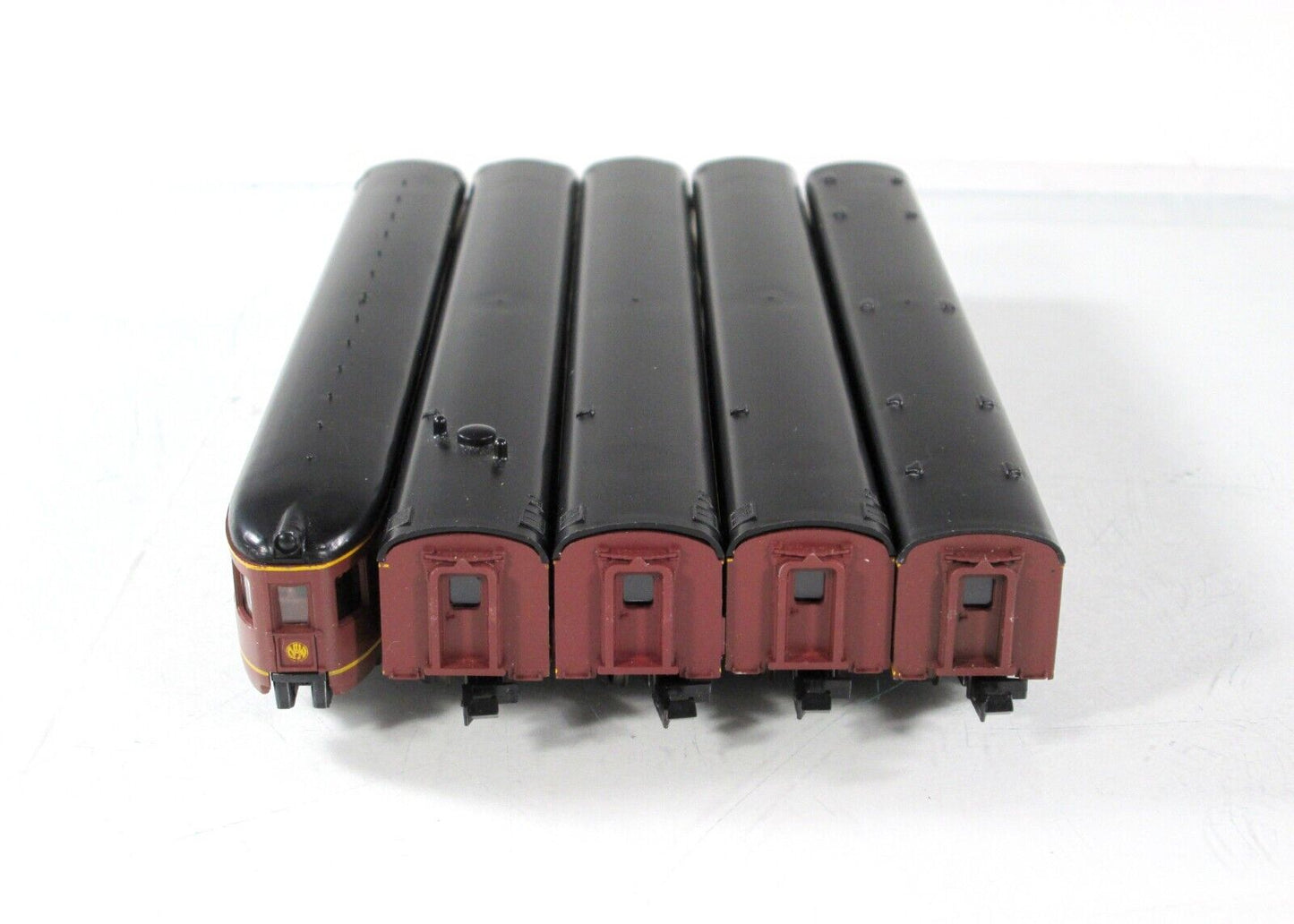 N Scale ***NORFOLK & WESTERN*** Lightweight Passenger 5-Car Set - Con-Cor 004010