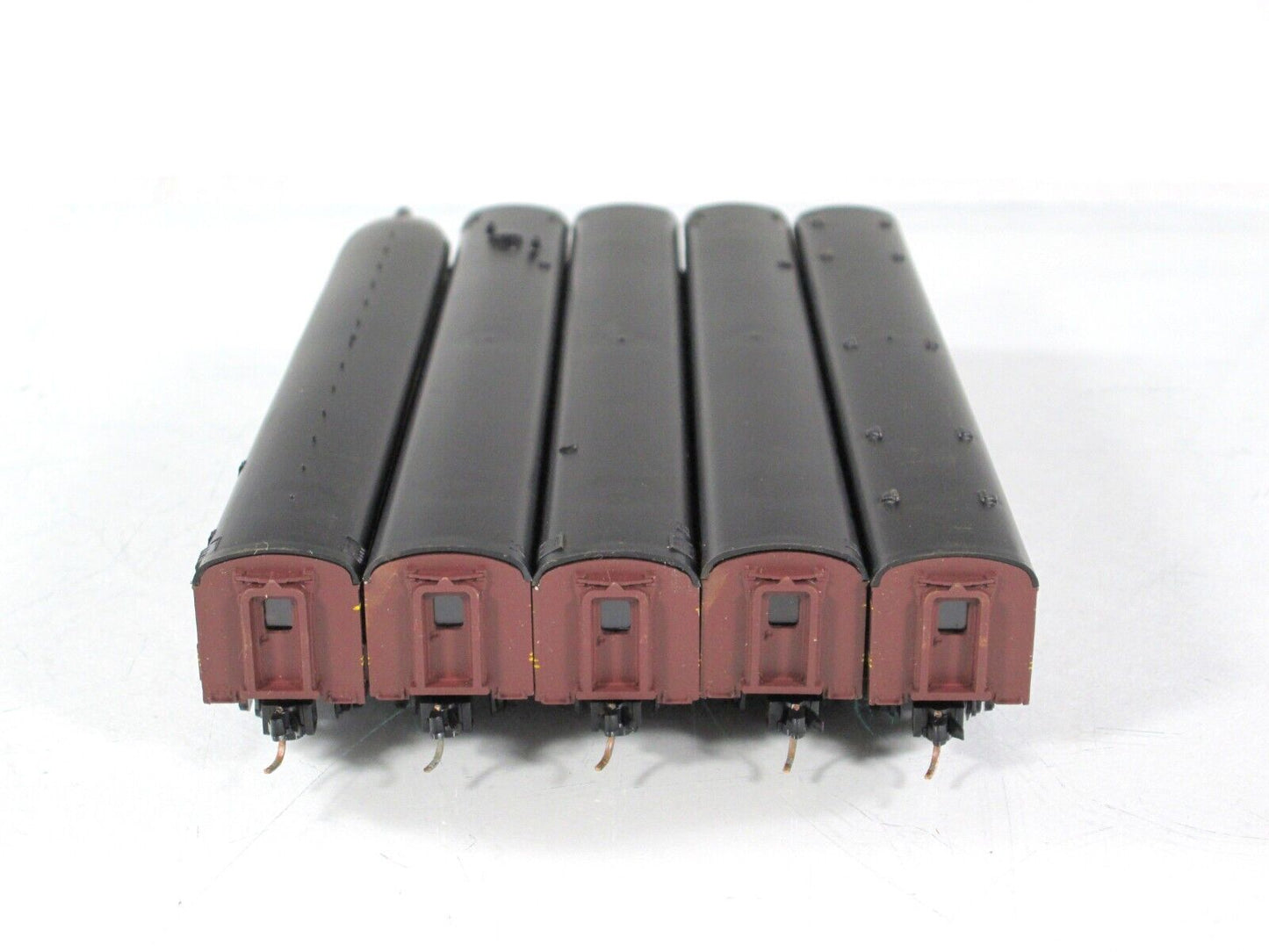 N Scale *PENNSYLVANIA* Lightweight Passenger 5-Car Set - Con-Cor 4001, MTL Cplrs