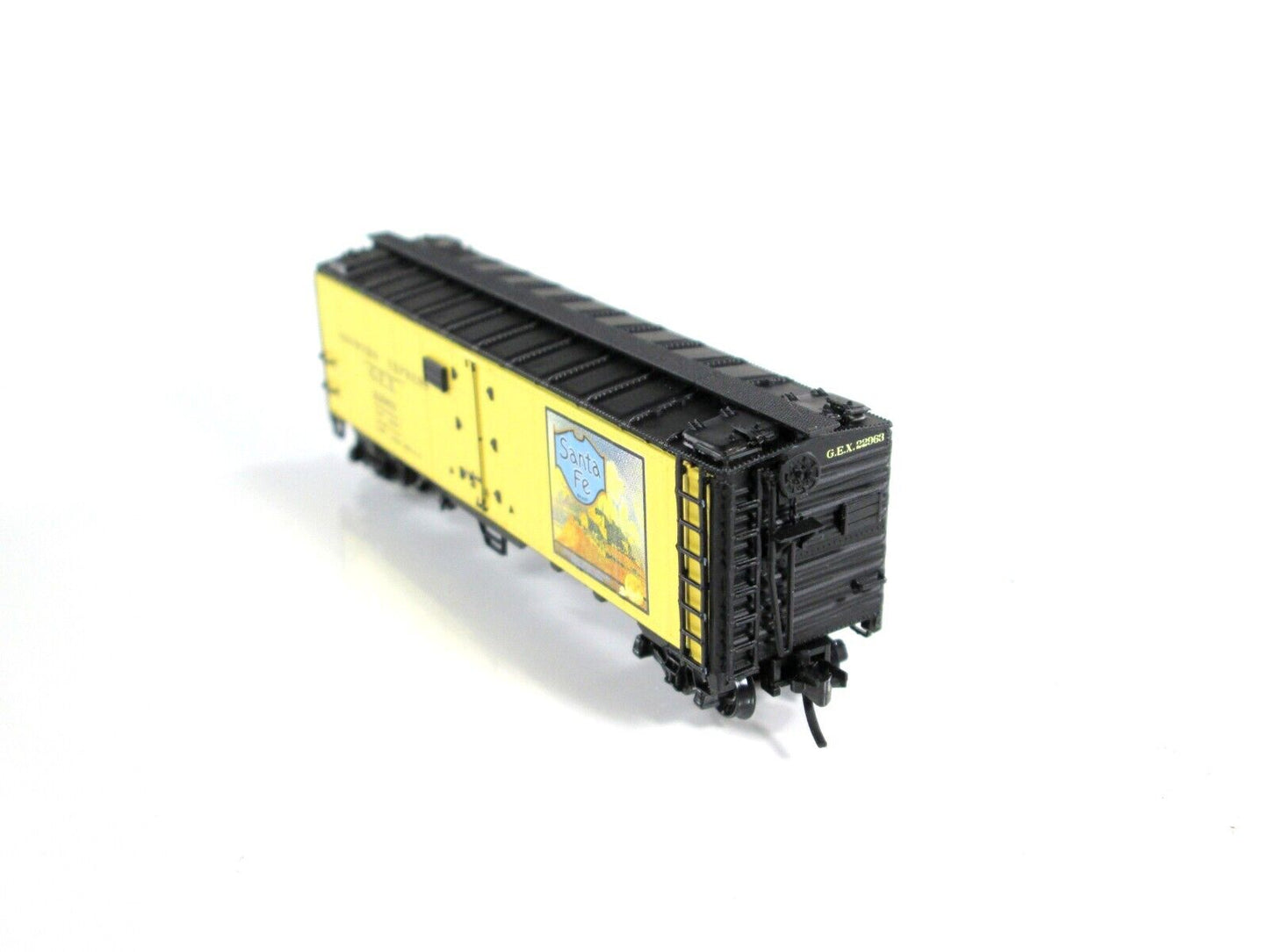 N Scale ***SANTA FE GROWERS EXPRESS*** Reefer, GEX 22963 - YesterYear YYM-31012