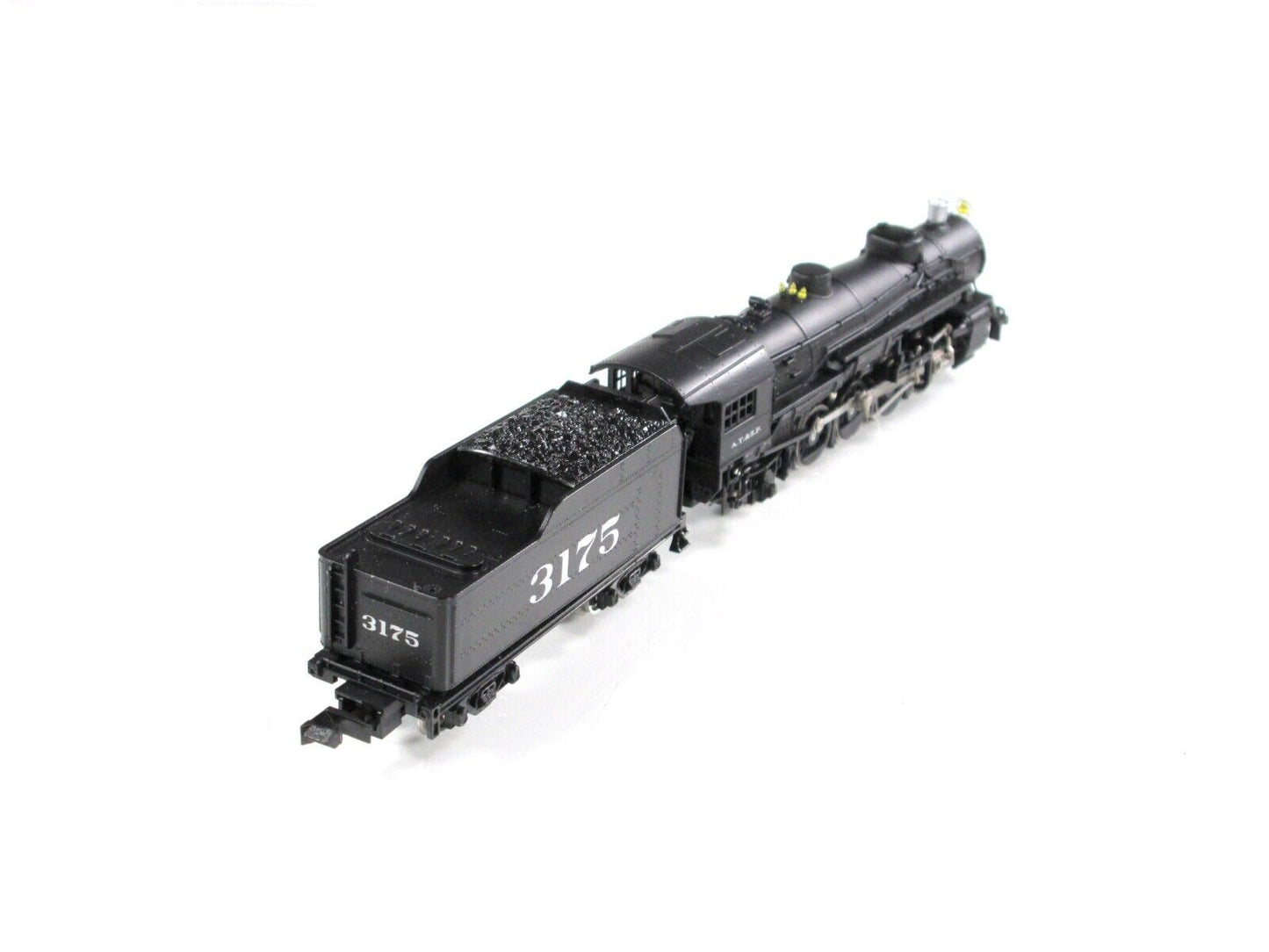 N Scale **SANTA FE** USRA 2-8-2 Locomotive, ATSF 3175 - Model Power *Metal* 7572
