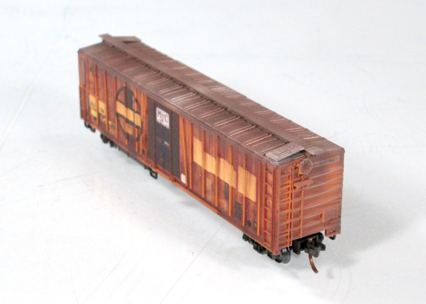N Scale ***SAN LUIS CENTRAL*** Weathered 51' Reefer #139 - Micro Trains 07051080