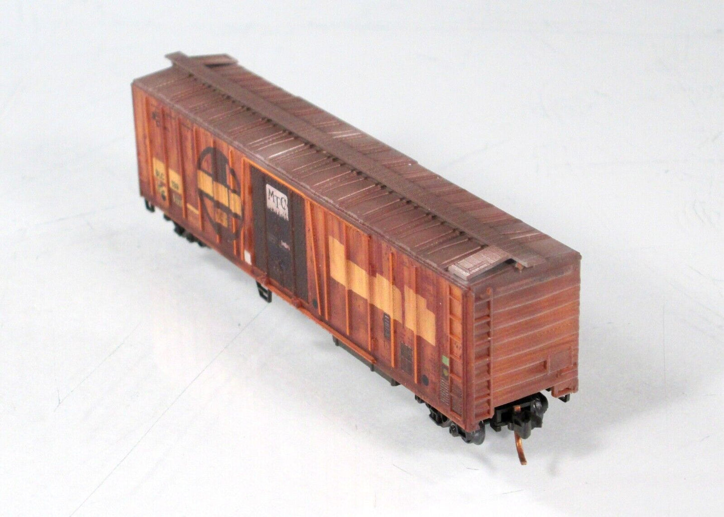 N Scale ***SAN LUIS CENTRAL*** Weathered 51' Reefer #139 - Micro Trains 07051080