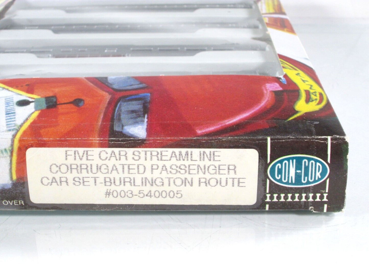 N Scale **BURLINGTON ROUTE** Lightweight Passenger 5-Car Set ---- Con-Cor 540005