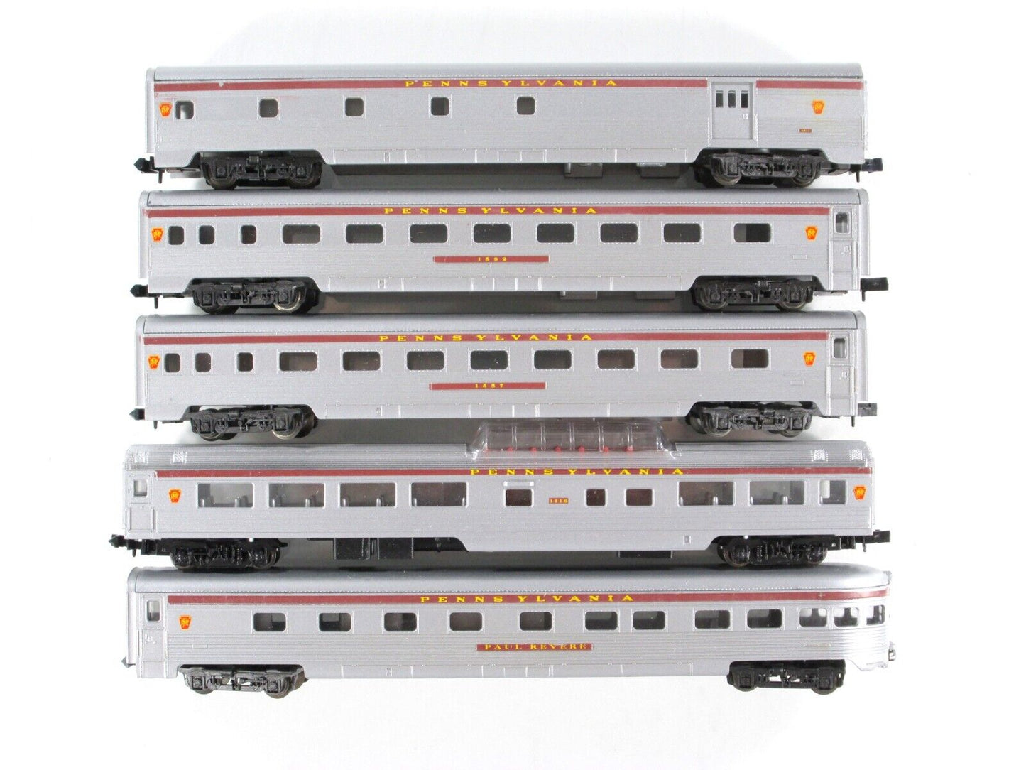 N Scale **PENNSYLVANIA SENATOR** Lightweight Passenger 5-Car Set -Con-Cor 540003