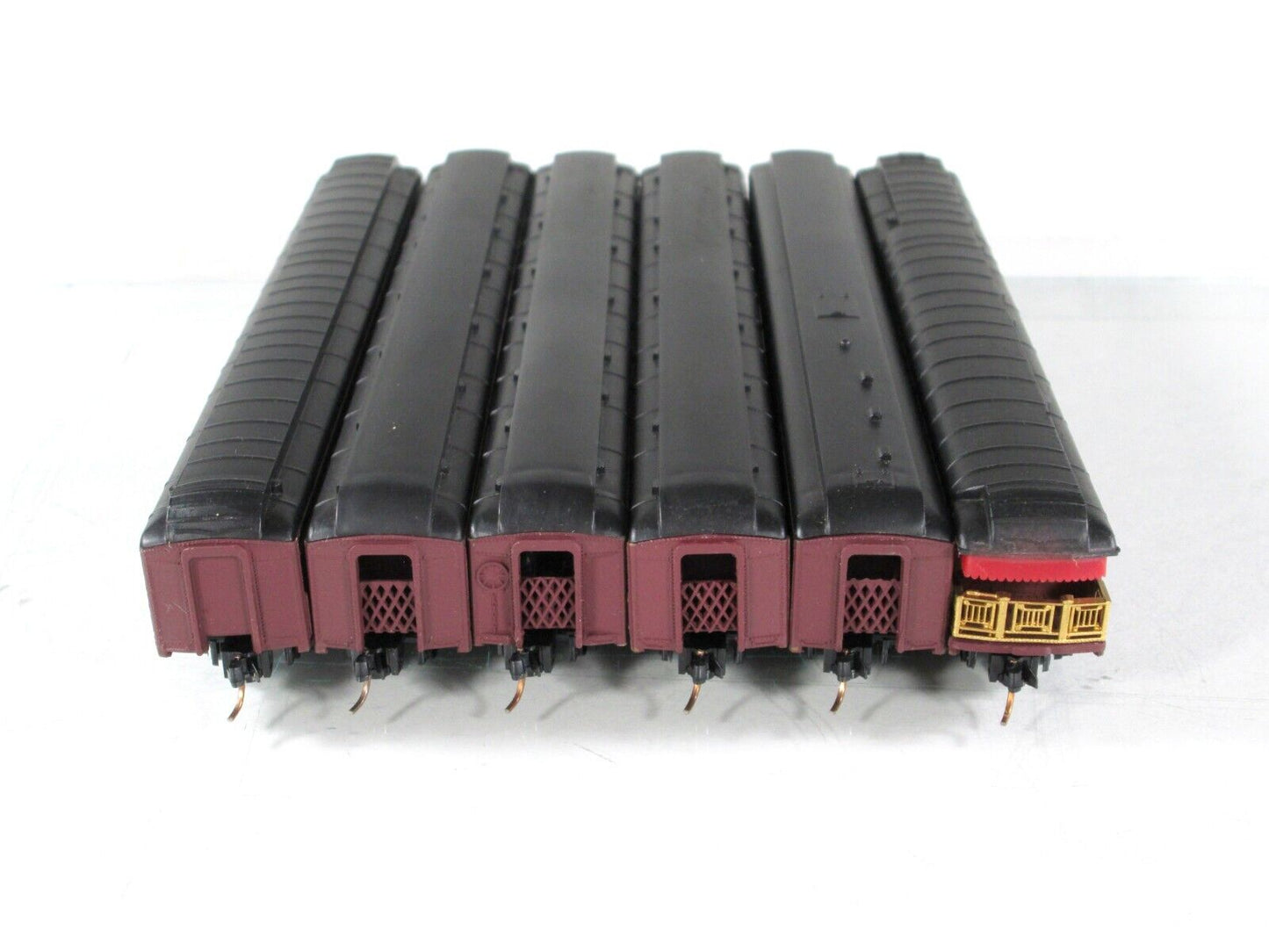 N Scale ***NORFOLK & WESTERN*** Heavyweight Passenger 6-Car Set --Con-Cor 570012
