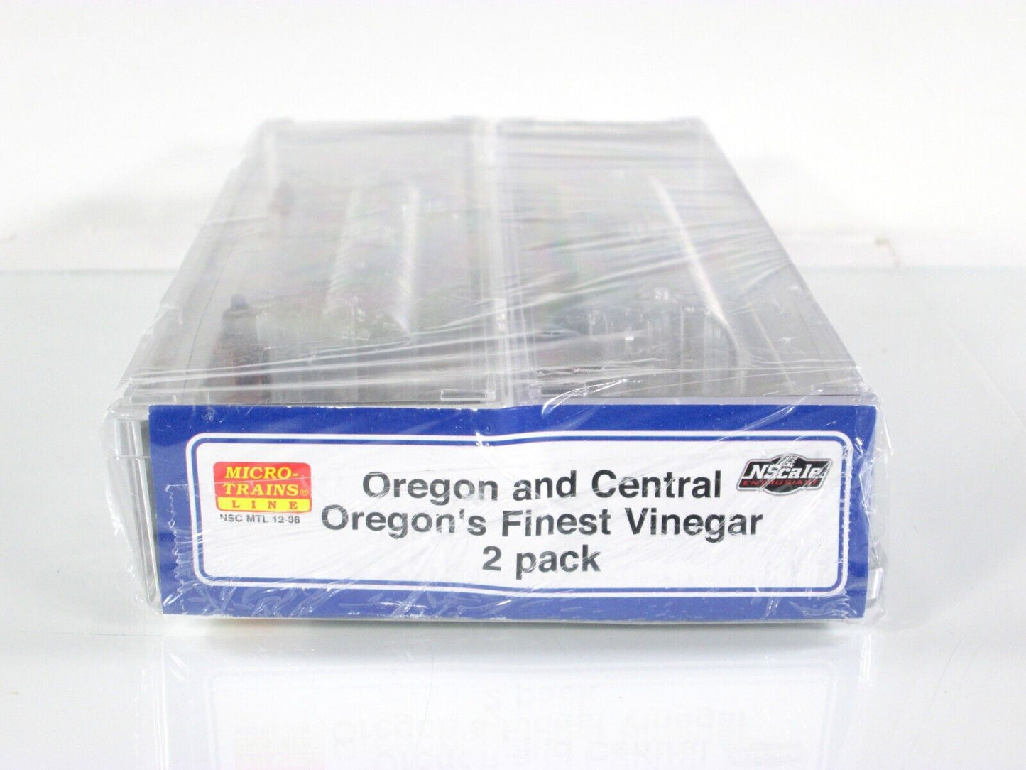 N Scale OREGON and CENTRAL **Finest Vinegar** Tank Car Set - Micro Trains **RARE