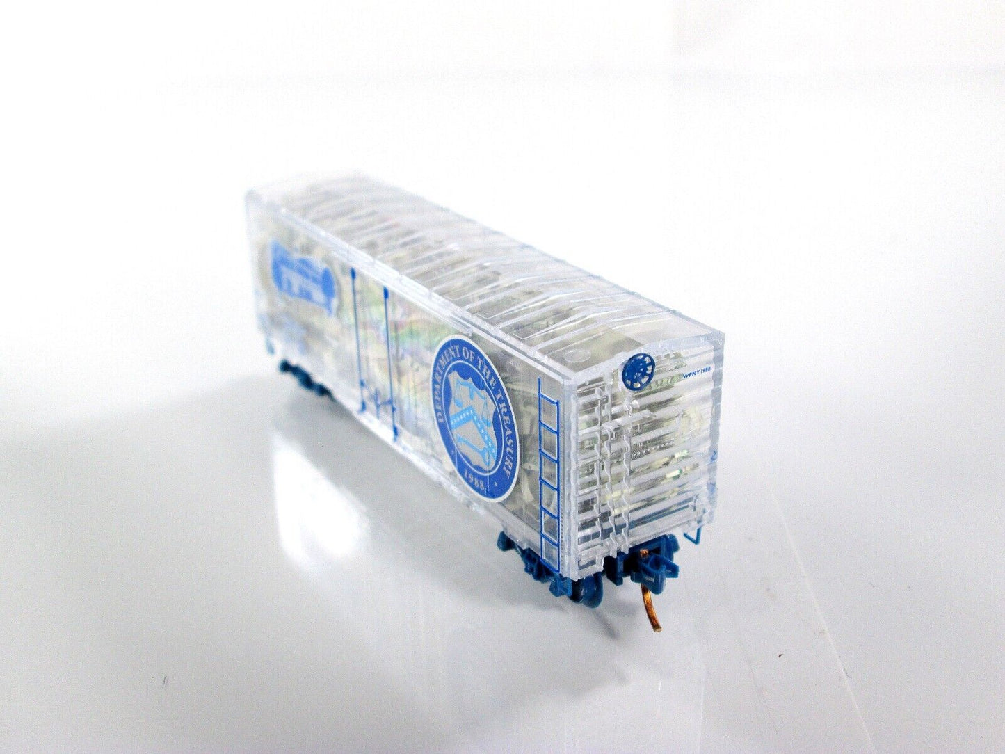 N Scale WEST POINT Mint Transparent Box Car - Micro Trains NSC Special Run *RARE