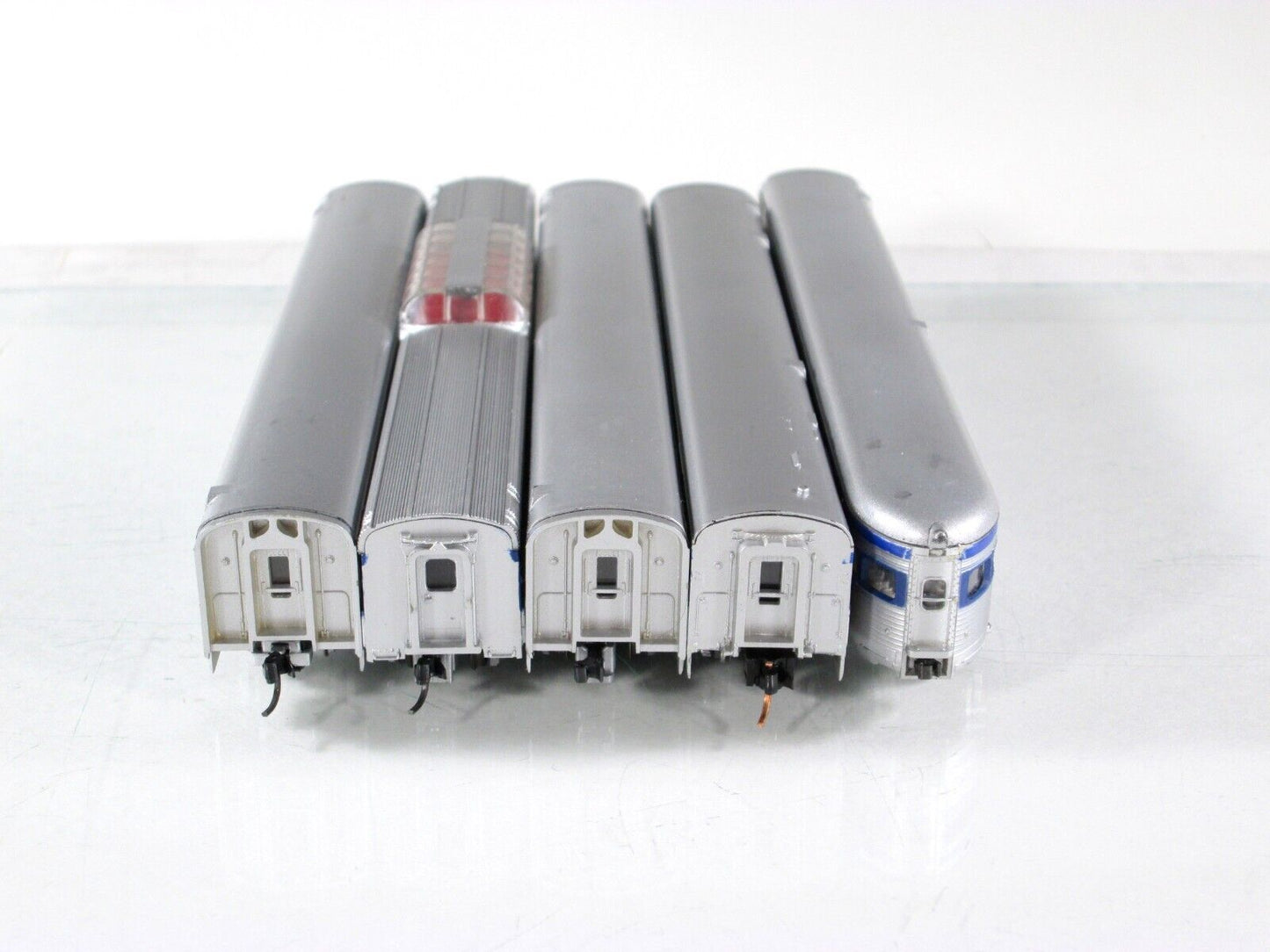 N Scale **WABASH** Lightweight Passenger 5-Car Set 2 -Con-Cor 5400121, MTL Cplrs