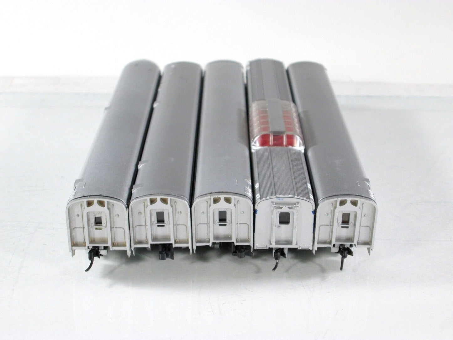 N Scale **WABASH** Lightweight Passenger 5-Car Set 2 -Con-Cor 5400121, MTL Cplrs