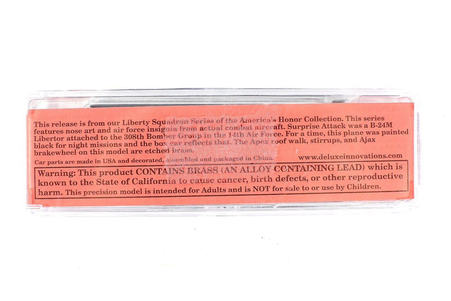 N Scale **SURPRISE ATTACK** 14th Air Force Box Car, USAF 44-50956 -DELUXE 240461