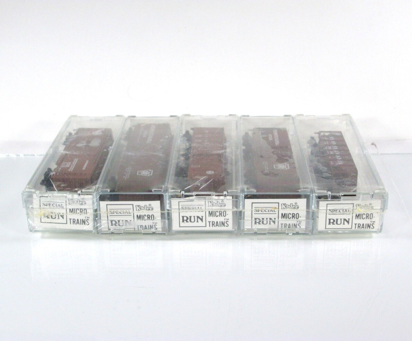 N Scale **PENNSYLVANIA** Box Car & Hopper 5-Pack -Kadee Micro Trains Special Run