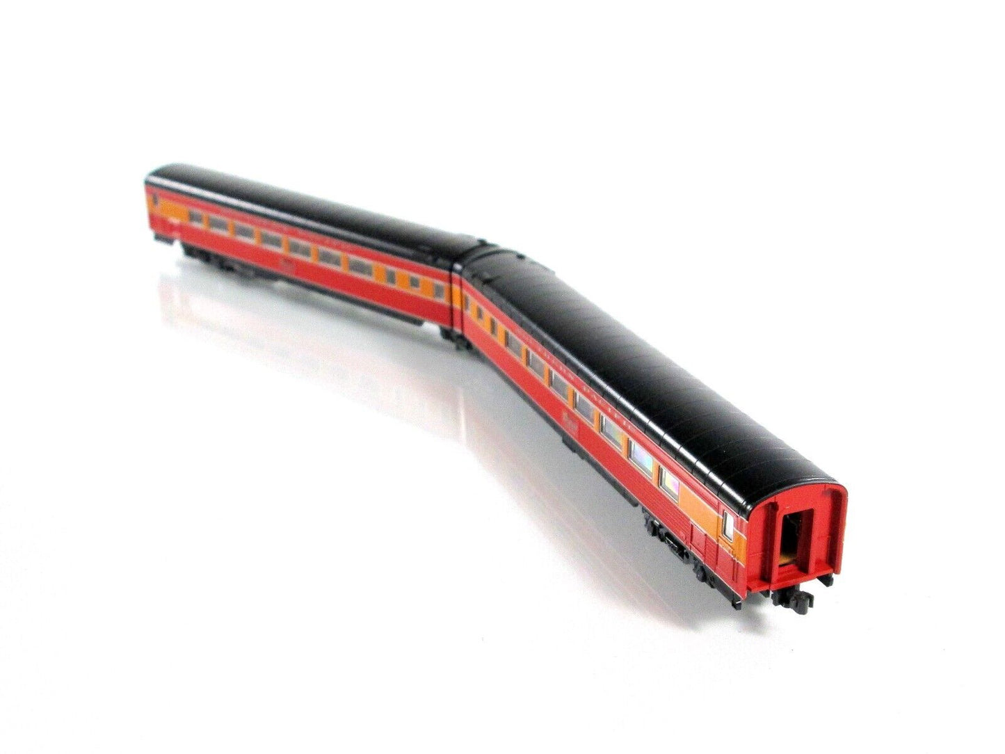 N Scale SOUTHERN PAC. MORNING DAYLIGHT Articulated Car #2479,2480, Kato 106-6303