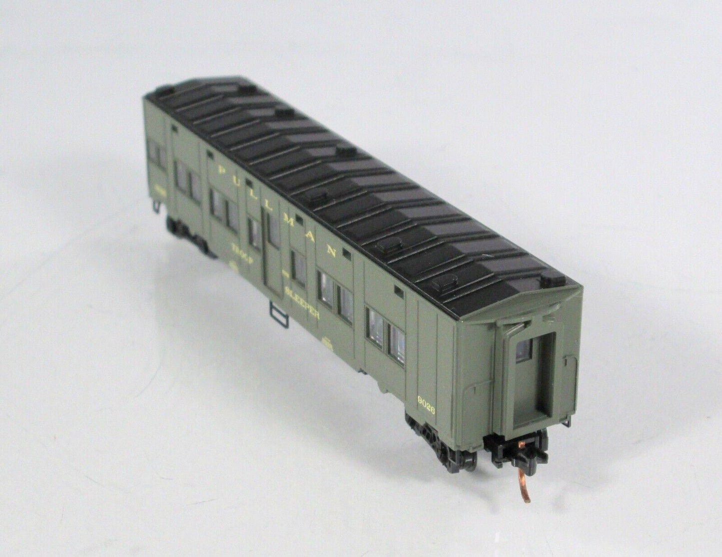 N Scale WWII Dept. Defense TROOP SLEEPER Car, #9026 -Micro Trains 11600011 *RARE