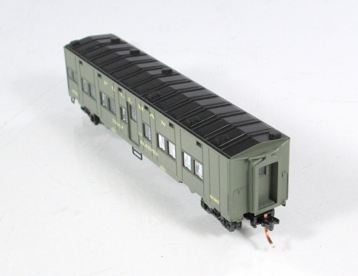 N Scale WWII Dept. Defense TROOP SLEEPER Car, #9026 -Micro Trains 11600011 *RARE