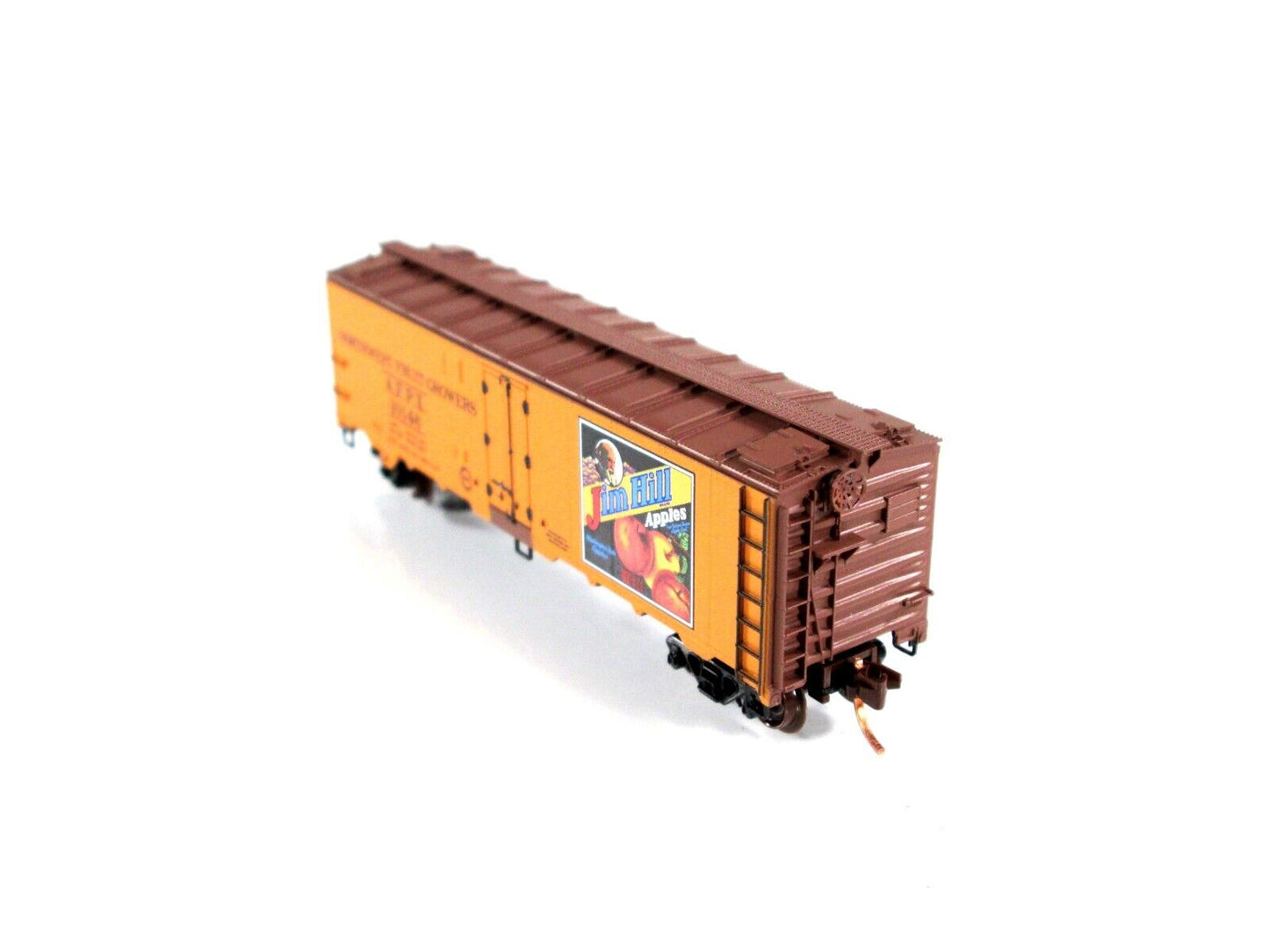 N Scale *JIM HILL APPLES* Reefer #06, AFPX #10146 -Micro Trains, Lowell Smith