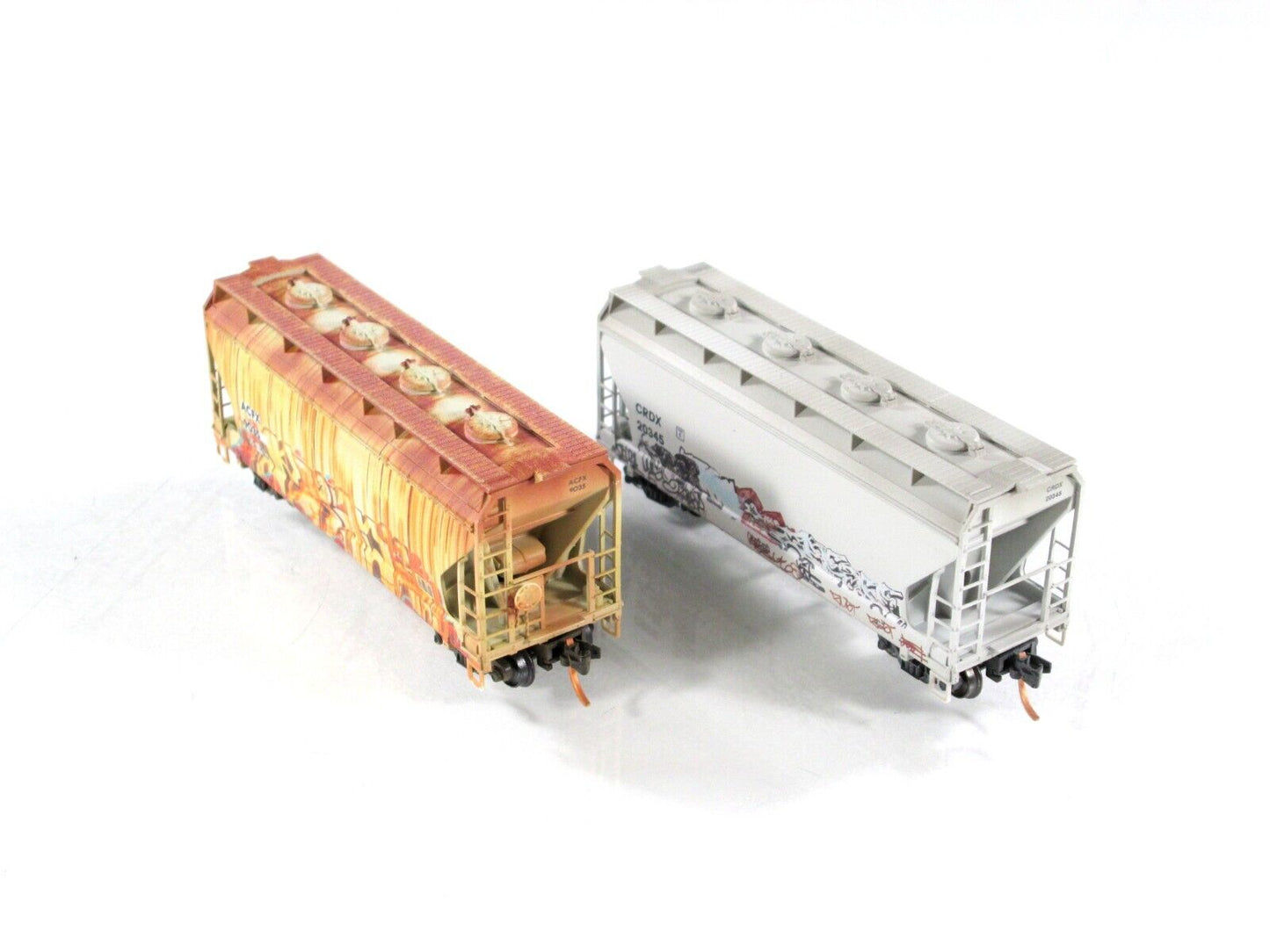 N Scale **FATHER'S DAY** Graffiti Hopper ACFX CRDX 2-Pack -Micro Trains 99305410
