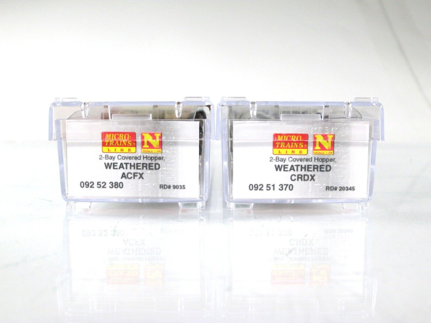 N Scale **FATHER'S DAY** Graffiti Hopper ACFX CRDX 2-Pack -Micro Trains 99305410