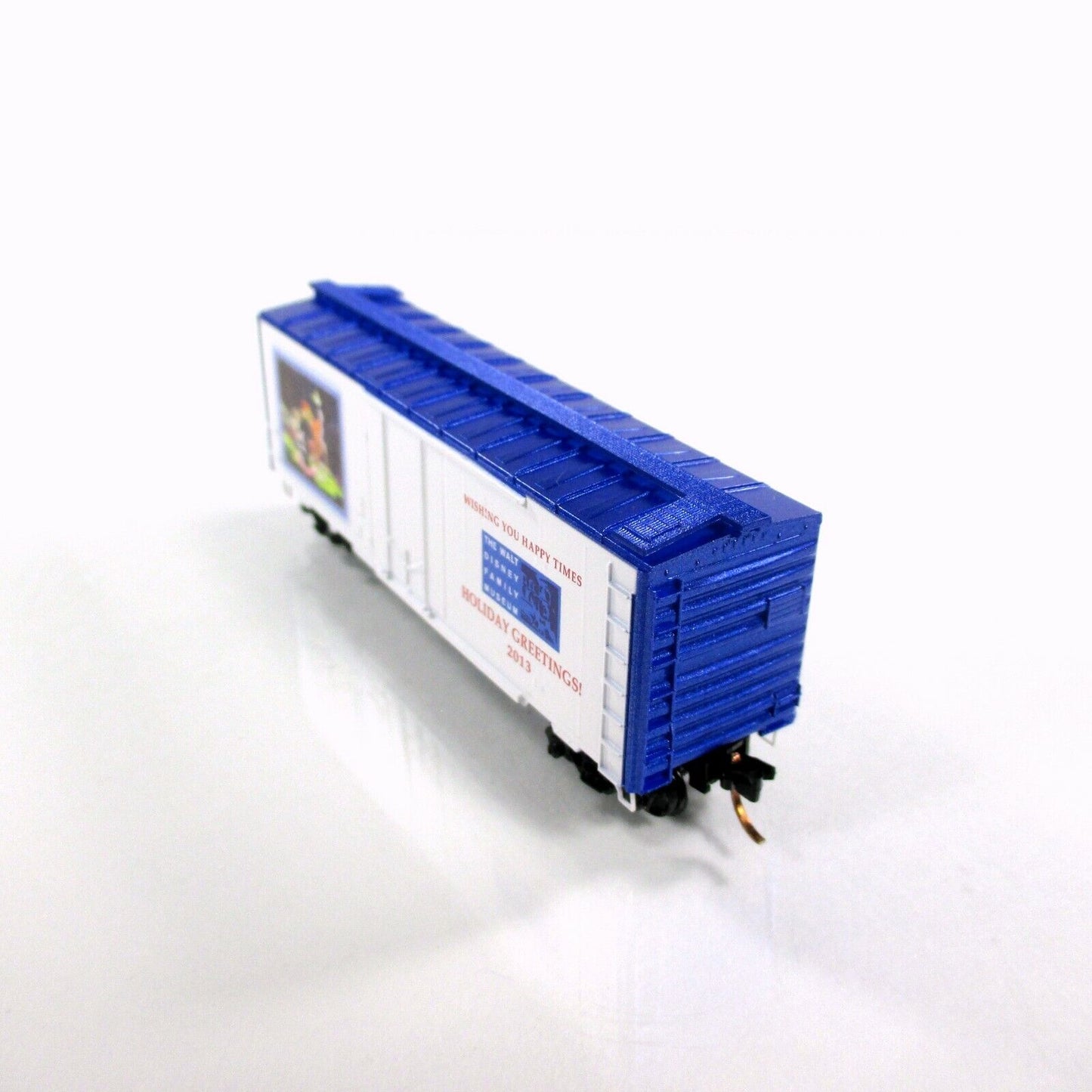 N Scale *DISNEY BAMBI CHRISTMAS* 2013 Box Car Micro Trains, Lowell Smith **RARE*