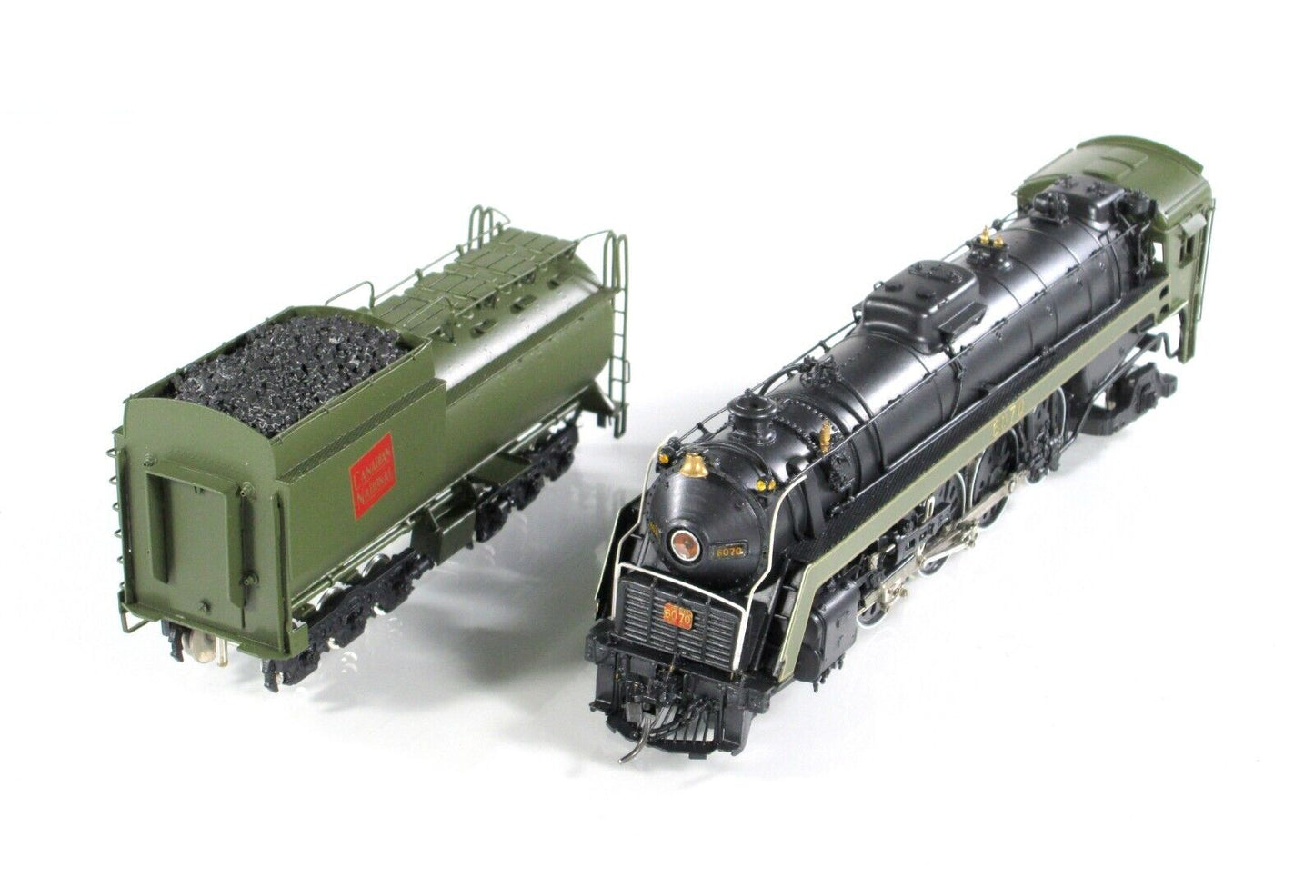 HO Scale Brass CANADIAN NATIONAL 4-8-2 *U-1-F* Mountain Locomotive #6070 -VAN H.