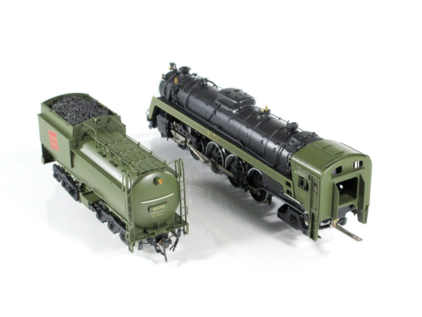 HO Scale Brass CANADIAN NATIONAL 4-8-2 *U-1-F* Mountain Locomotive #6070 -VAN H.