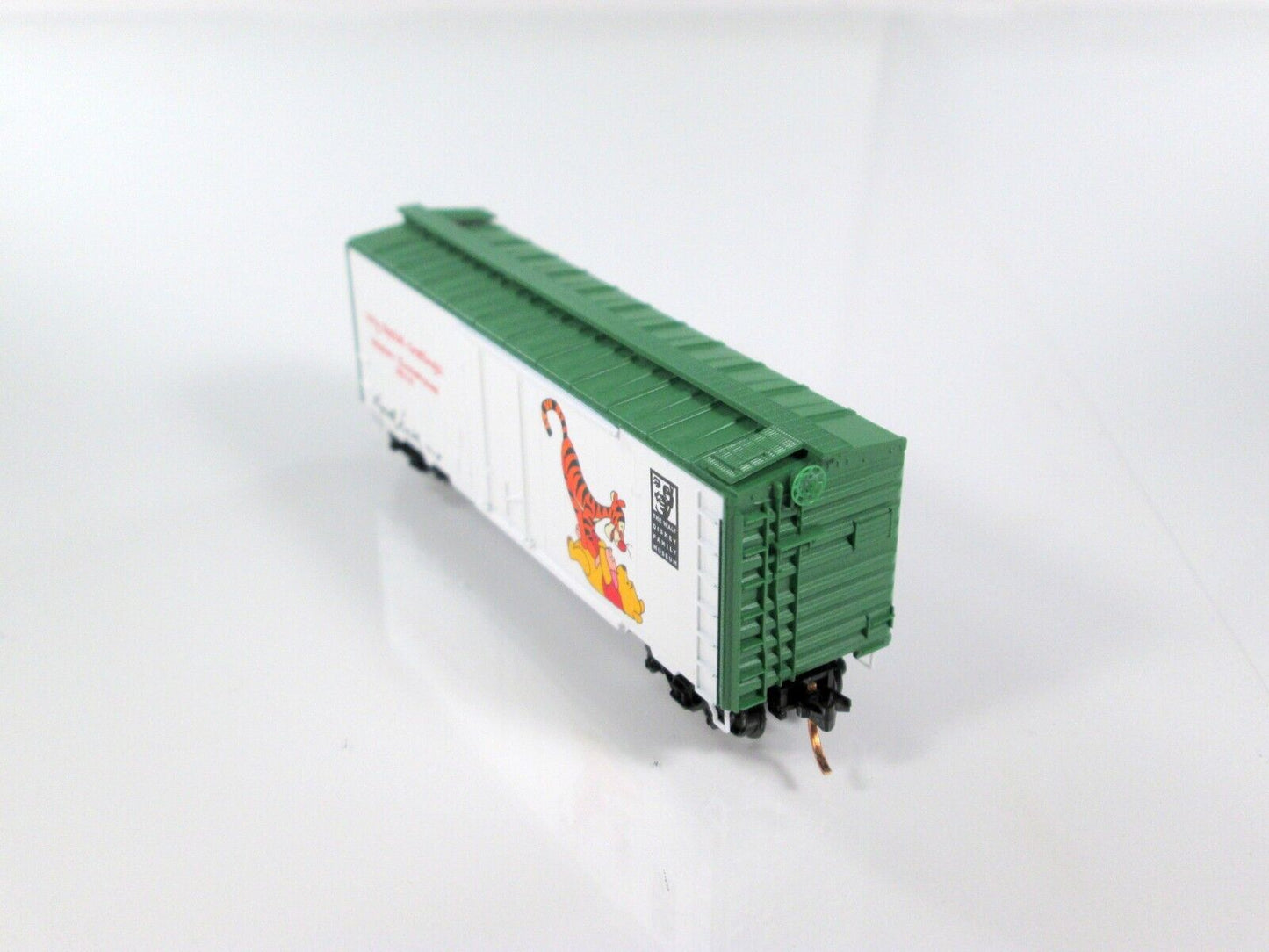 N Scale DISNEY Christmas TIGGER & WINNIE POOH Box Car, *SIGNED* Lowell Smith MTL