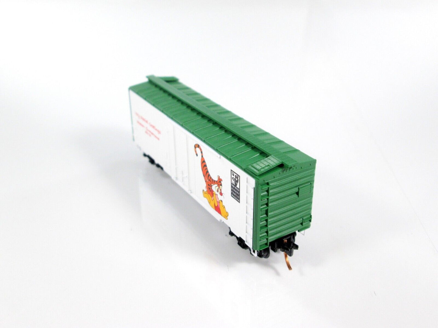 N Scale DISNEY Christmas TIGGER & WINNIE POOH Box Car, *SIGNED* Lowell Smith MTL