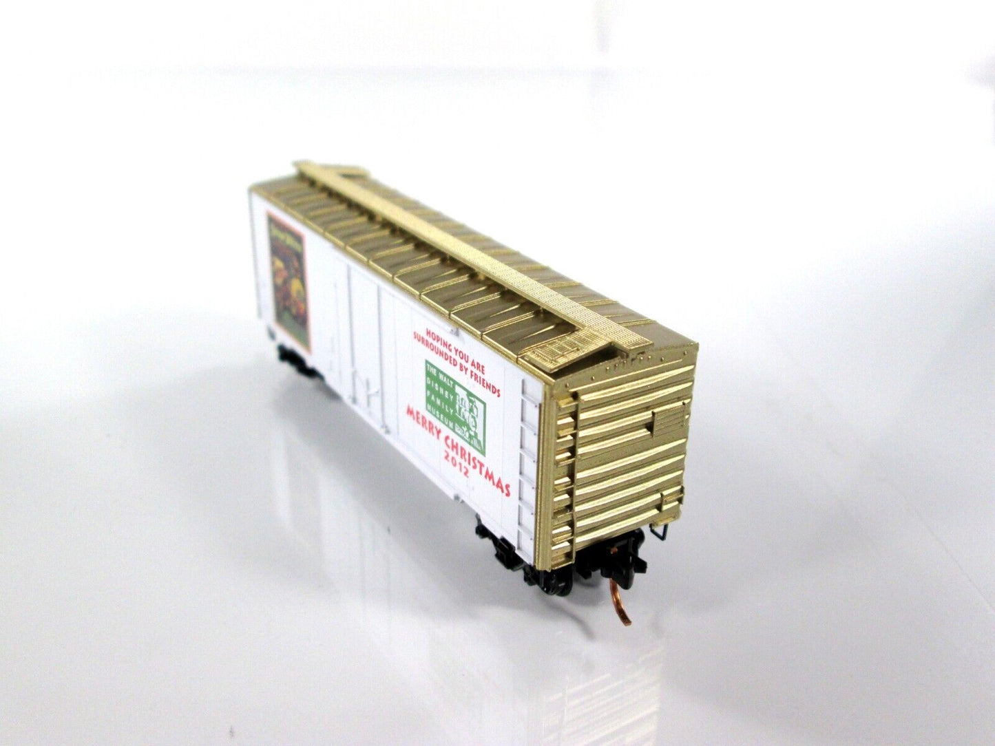 N Scale DISNEY Christmas 2012 SNOW WHITE Box Car   **SIGNED** Lowell Smith / MTL