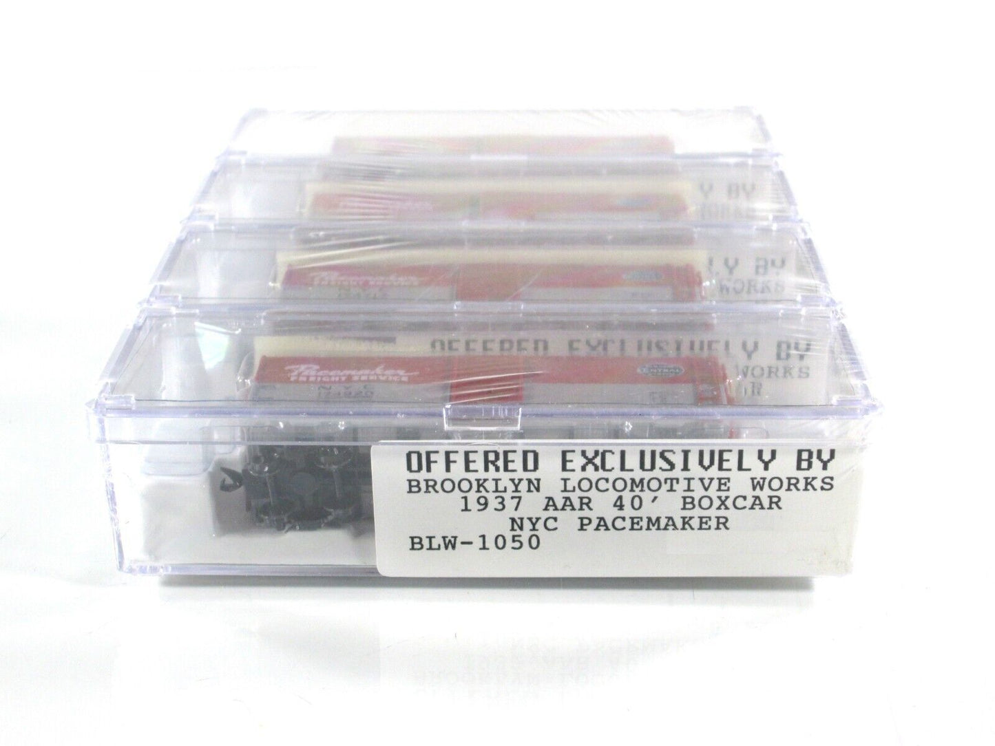 N Scale **NEW YORK CENTRAL SYSTEM Pacemaker** Box Car 4-Set -Intermountain / BLW