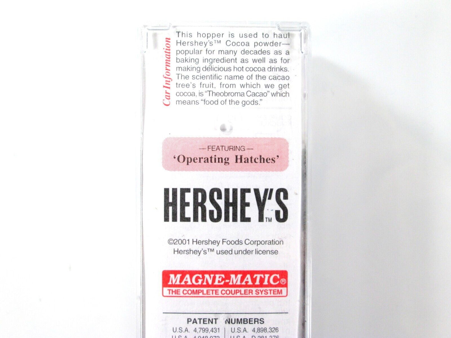 N Scale **Hershey's Cocoa** 2-Bay Covered Hopper - HFC 6011 - Micro Trains 92150