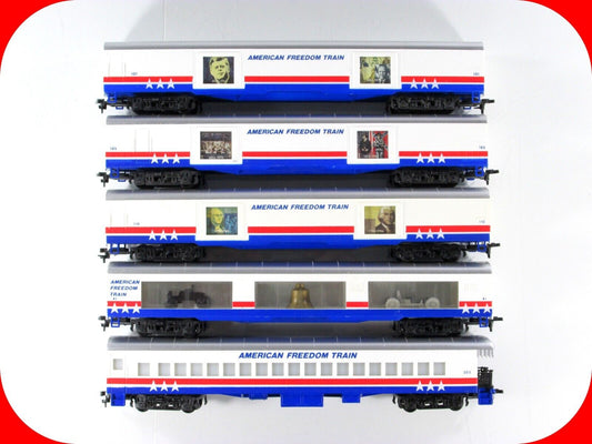HO Scale ***AMERICAN FREEDOM TRAIN*** 5-Car Passenger Set, 1776-1976 ---- LIONEL
