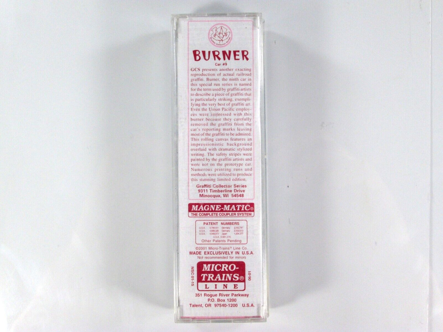 N Scale **UNION PACIFIC BURNER* Graffiti Hopper #143 of 500 - Micro Trains RARE
