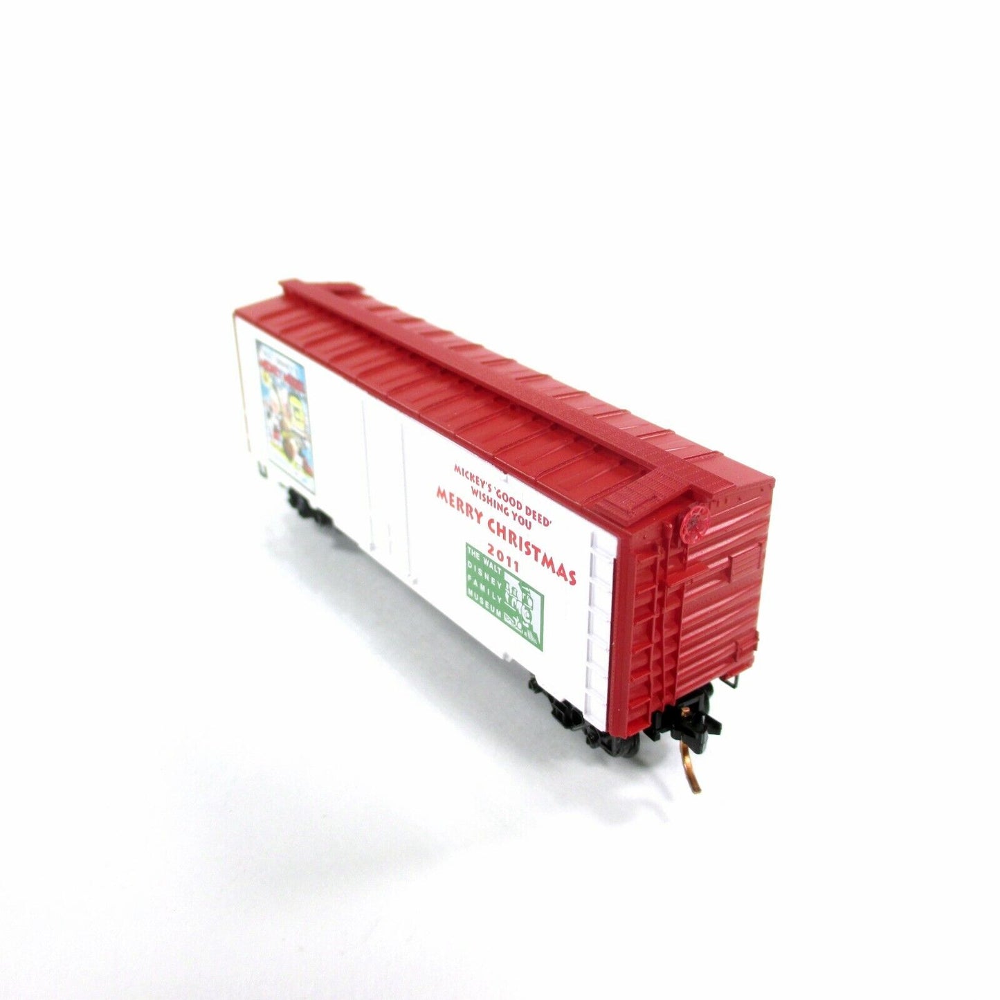 N Scale DISNEY Christmas 2011 MICKEY MOUSE Box Car Micro Trains NSE Lowell Smith