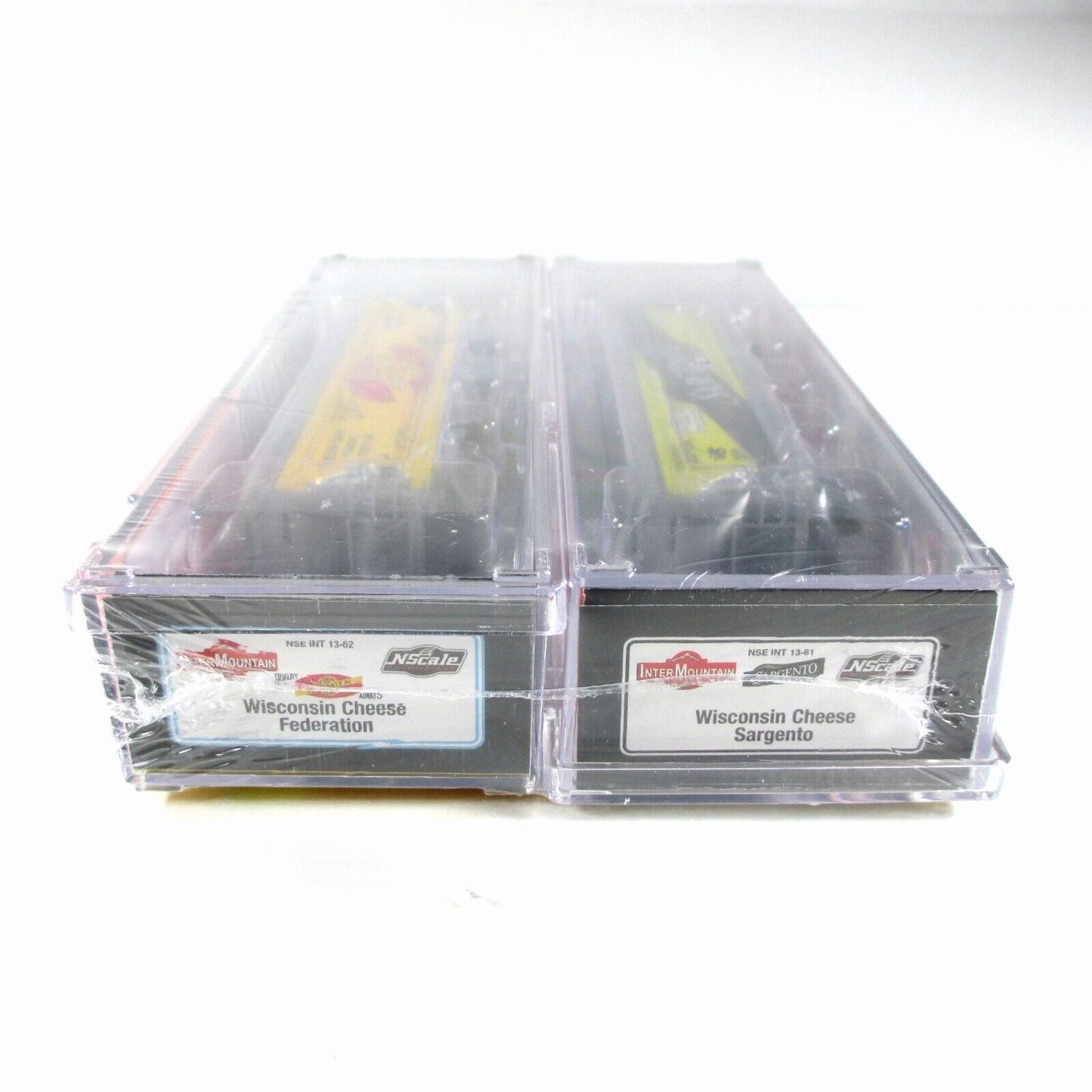 N Scale Milwaukee Wisconsin Cheese Hopper 2-Car Set -Intermountain NSE-INT 13-63
